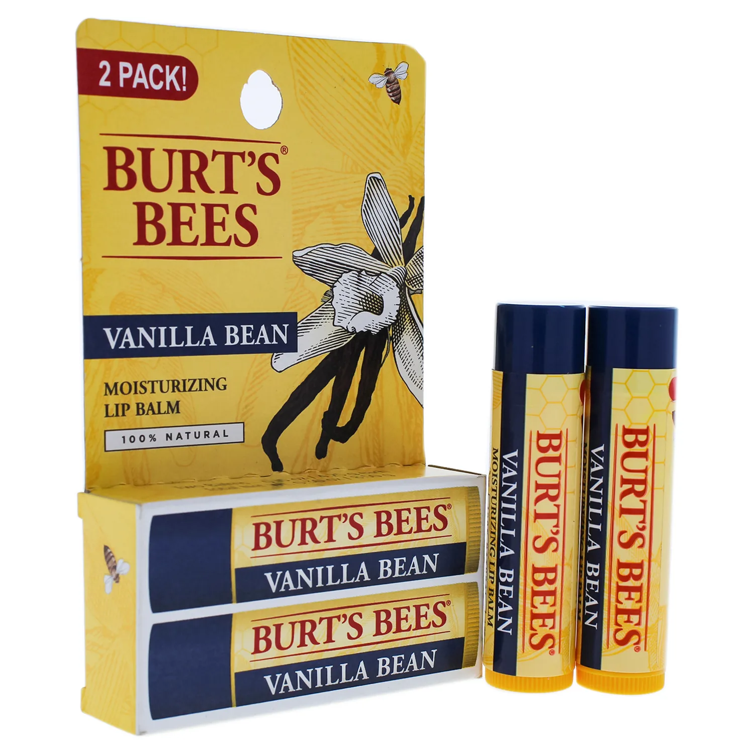Burt's Bees Vanilla Bean Lip Balm 4ml / 0.15 oz