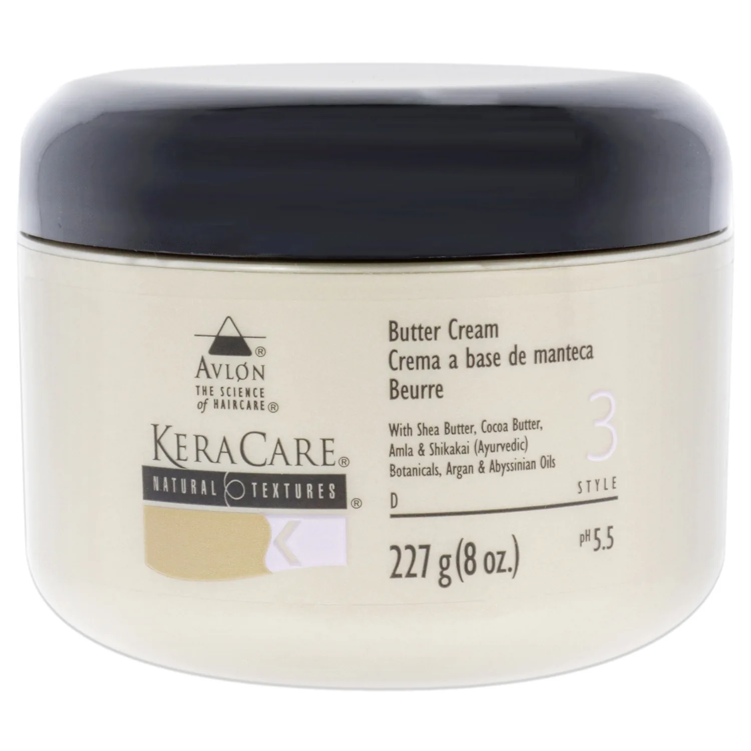 Avlon Keracare Natural Texture Butter Cream, 8 Ounce