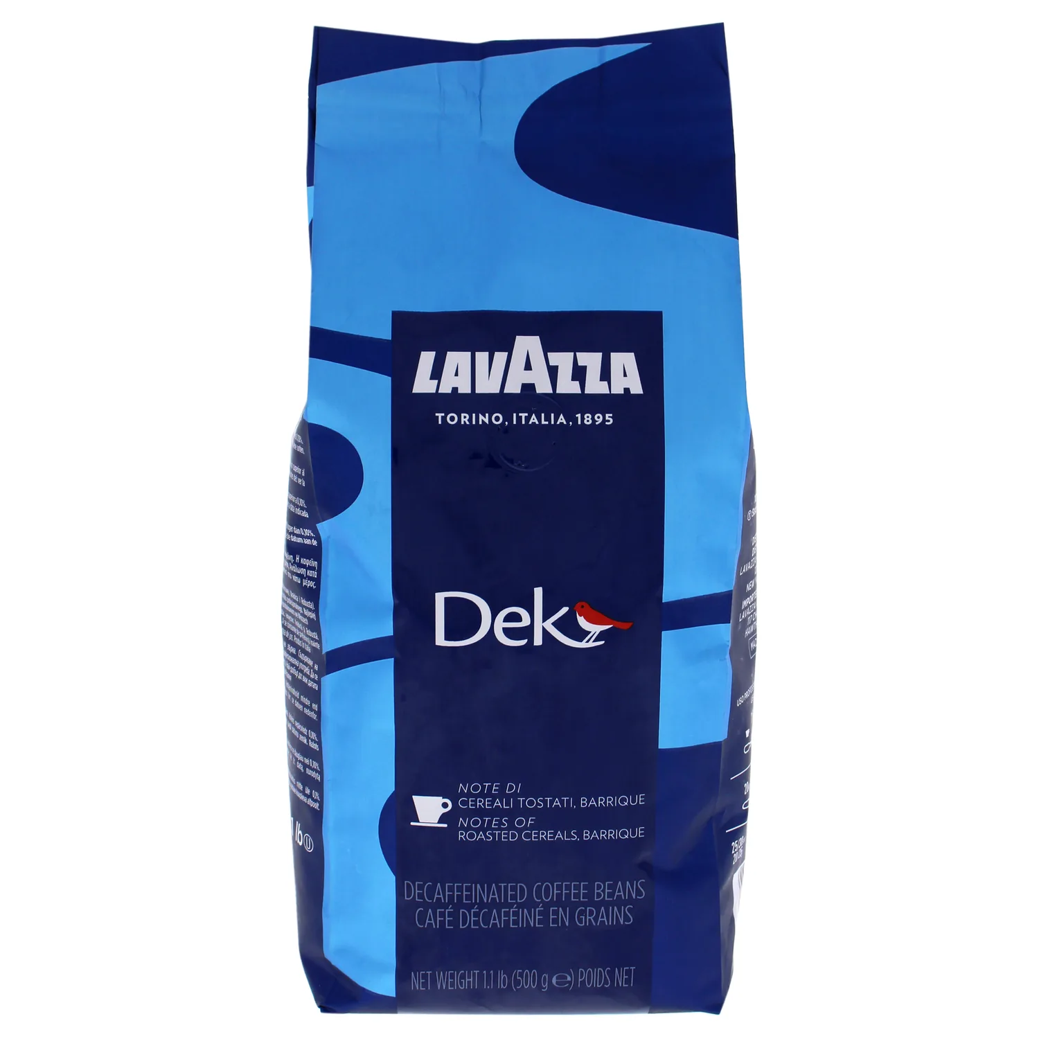 Lavazza Dek Espresso Whole Bean Coffee 17.6 oz