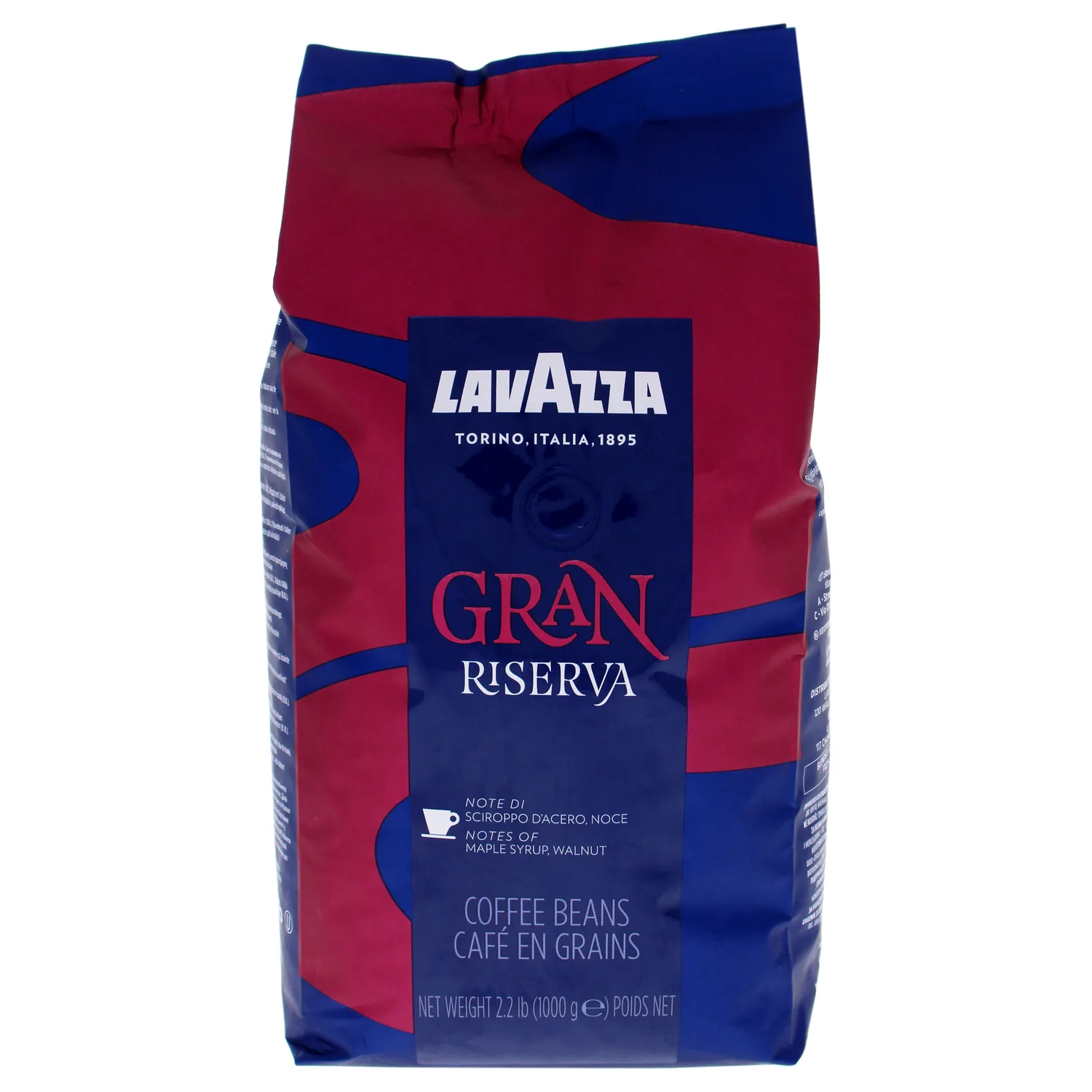 Lavazza Gran Riserva Espresso Intense Roast Whole Bean Coffee 2.2 lb
