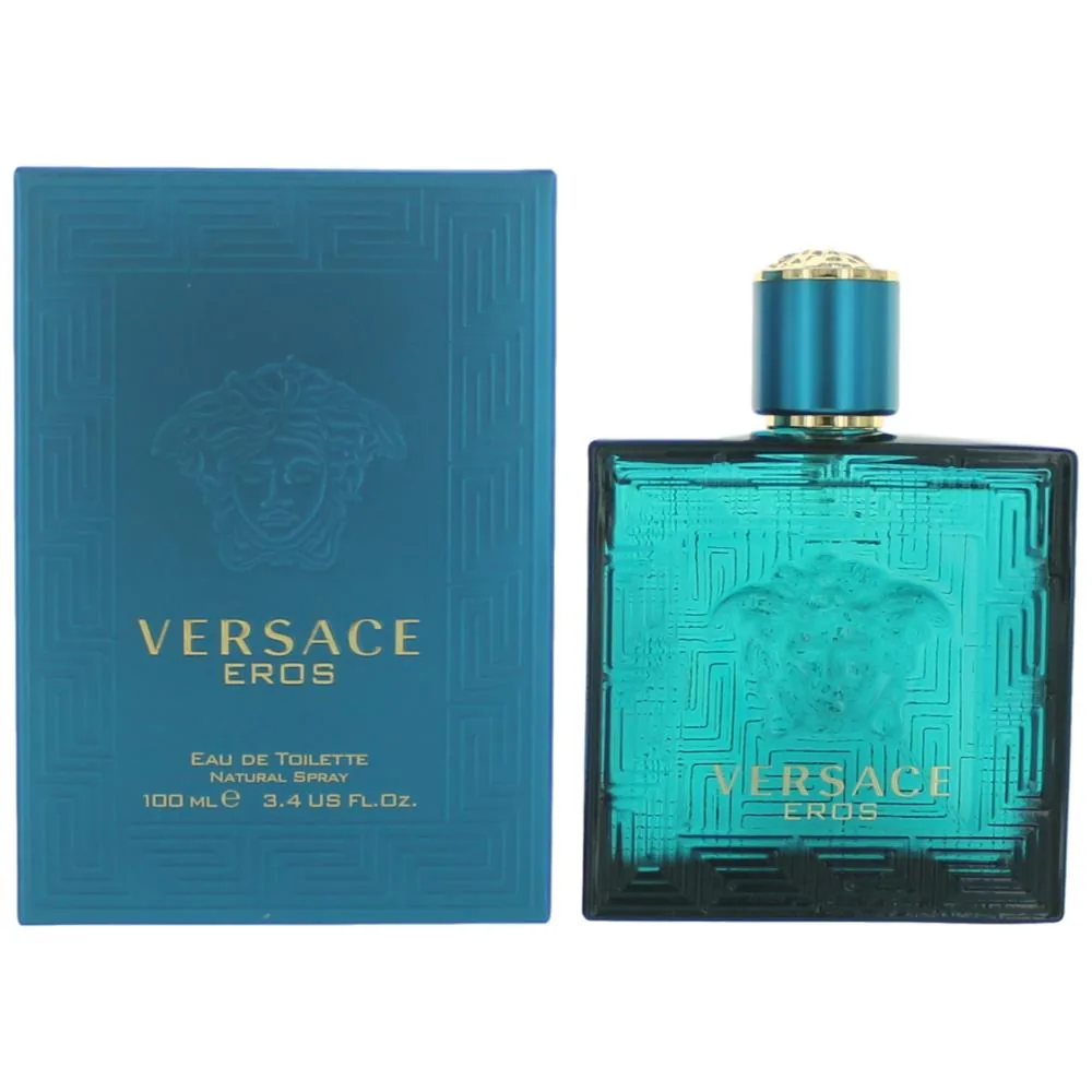 Versace Eros for Men 3.4 oz Eau de Toilette Spray