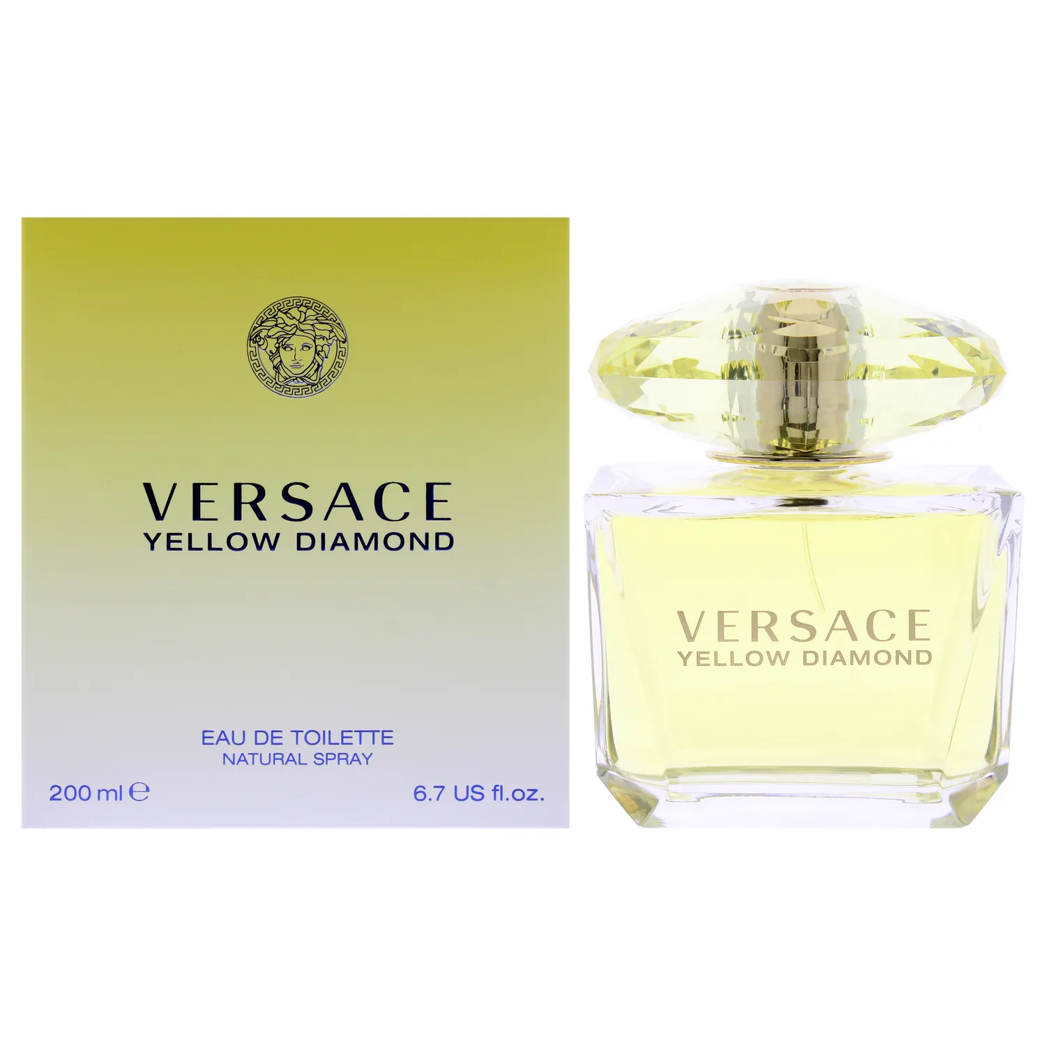 Versace Yellow Diamond Eau de Toilette 200ml / 6.7 oz for Women