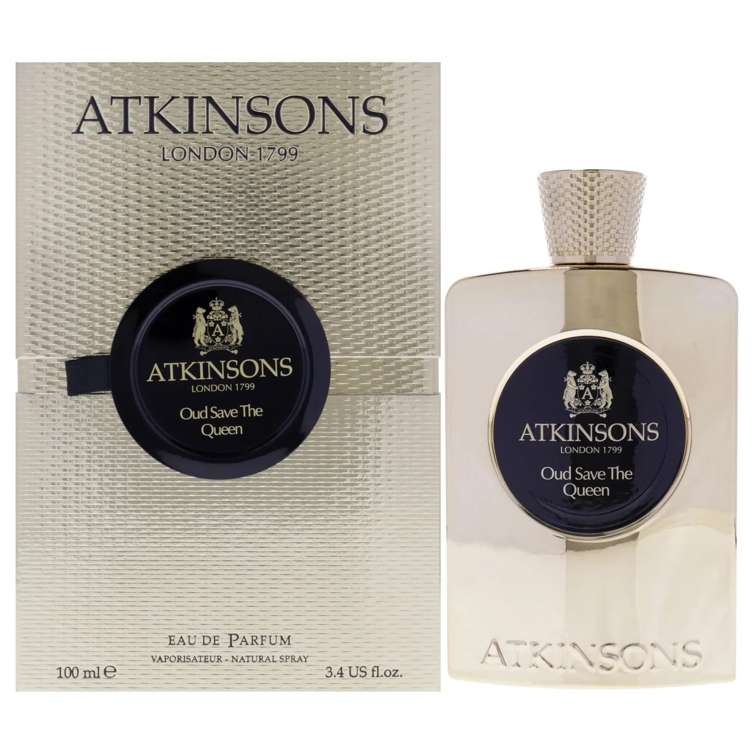 Atkinsons OUD SAVE THE QUEEN, EAU DE PARFUM SPRAY 3.3 OZ