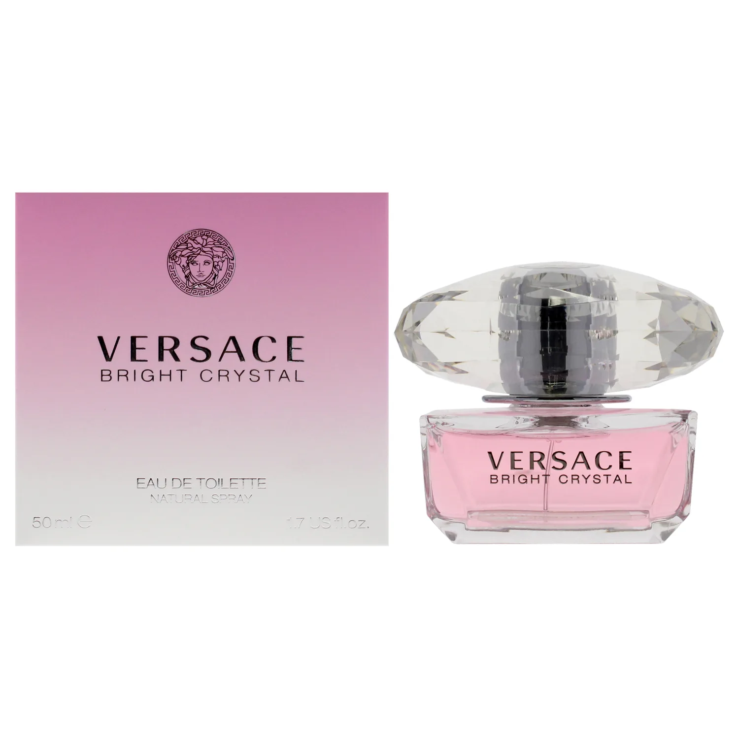 Versace Bright Crystal Eau de Toilette 50ml / 1.7 oz for Women