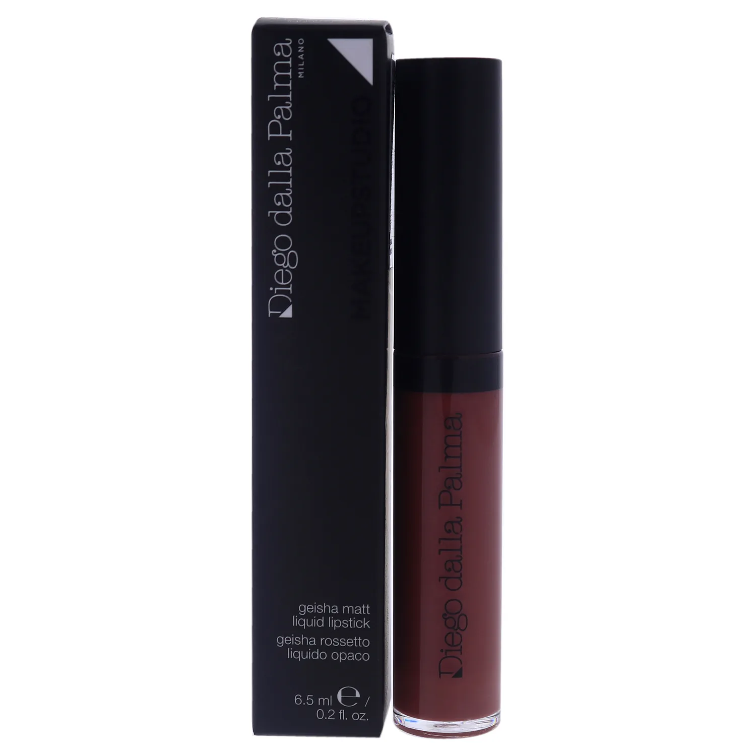 Diego dalla Palma Makeupstudio Geisha Matt Liquid Lipstick - Incredibly Creamy Texture - Non-Dusty Matte Finish - Soft And Luscious Lips - Hyper-Velvety And Intense Color - 10 Aki Boy - 0.2 Oz