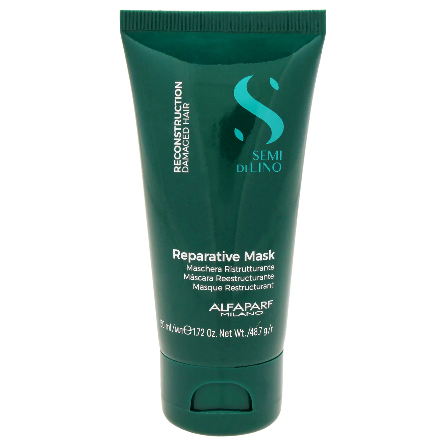 Alfaparf Milano Semi di Lino Reconstruction Reparative Hair Mask 1.72 oz