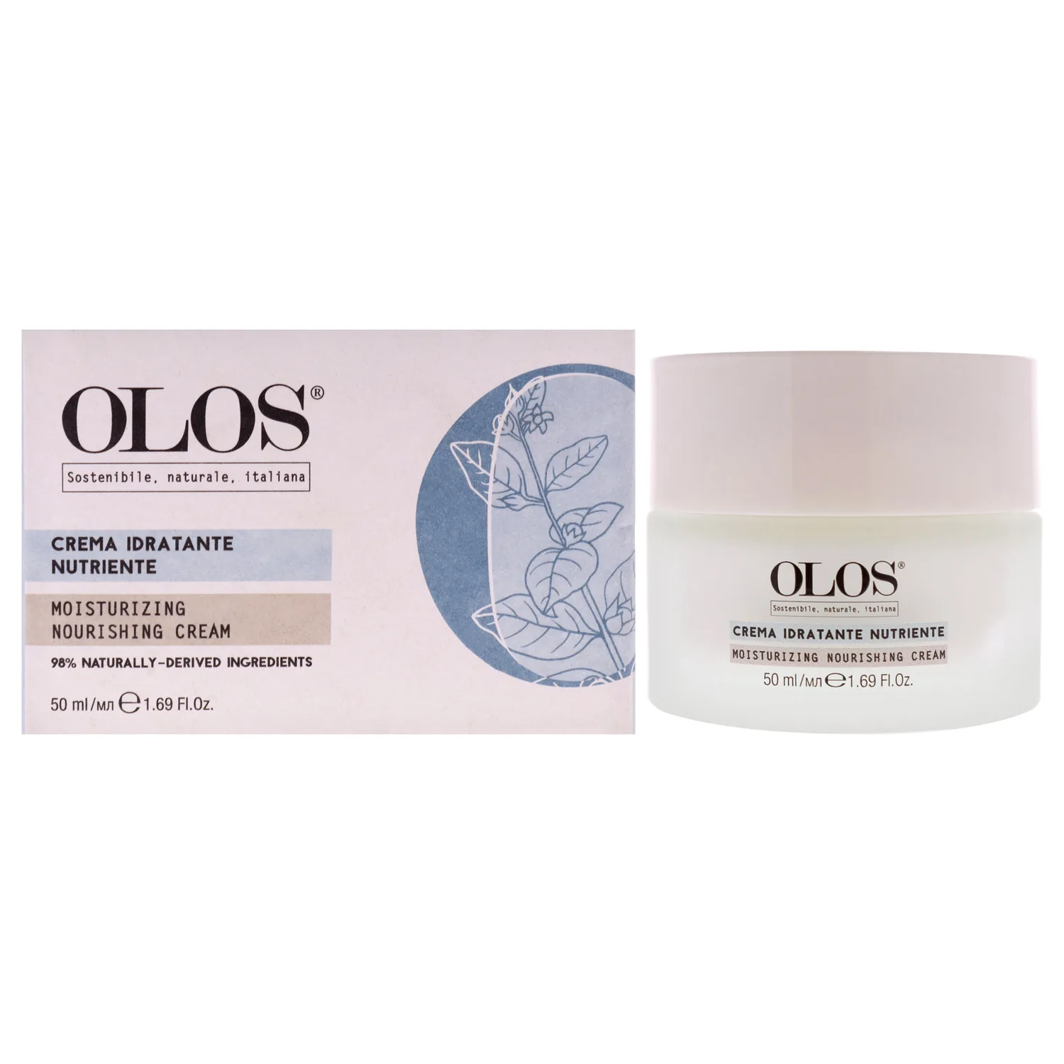 Olos Moisturizing and Nourishing Cream 50ml / 1.69 oz