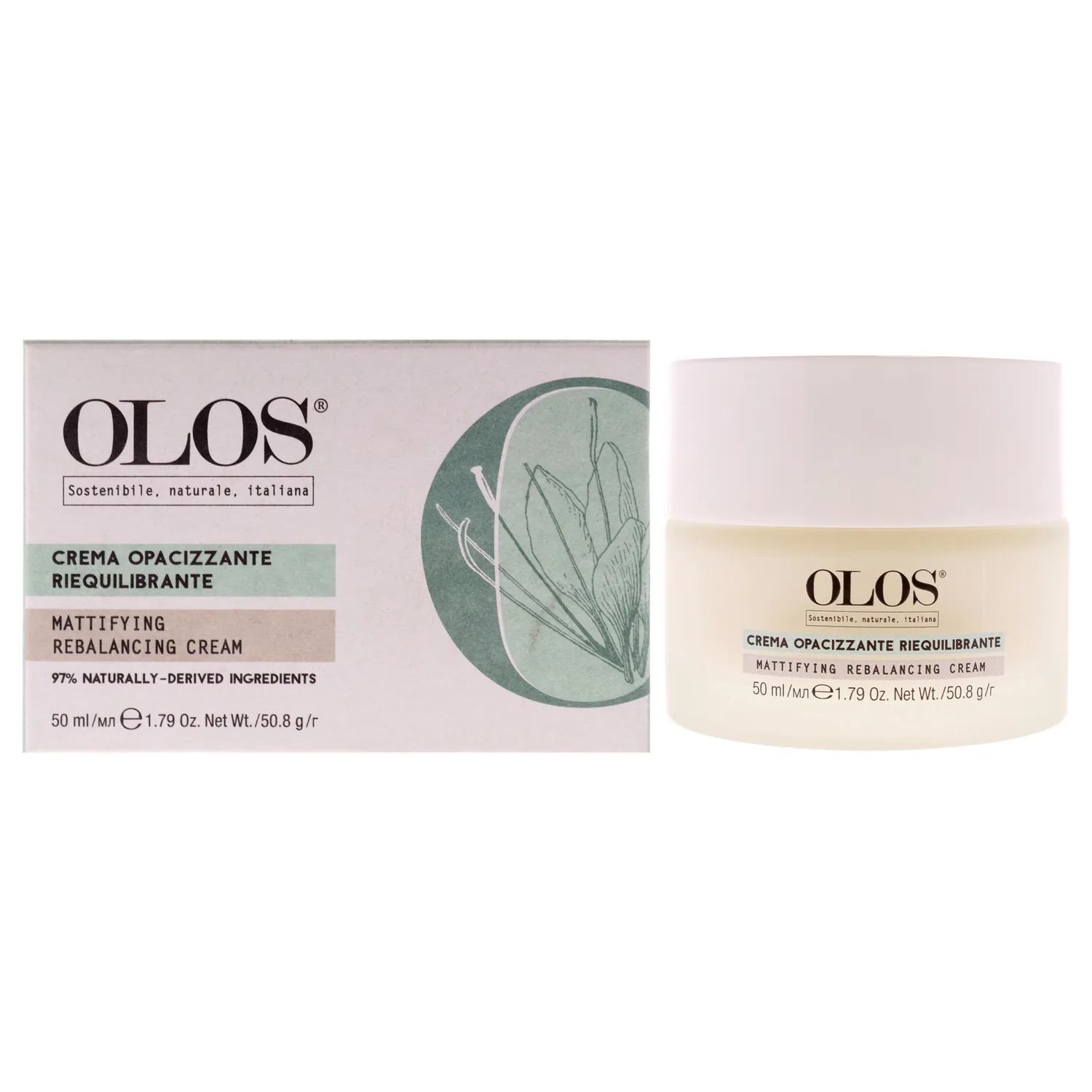 Olos Mattifying Rebalancing Cream 50ml / 1.7 oz