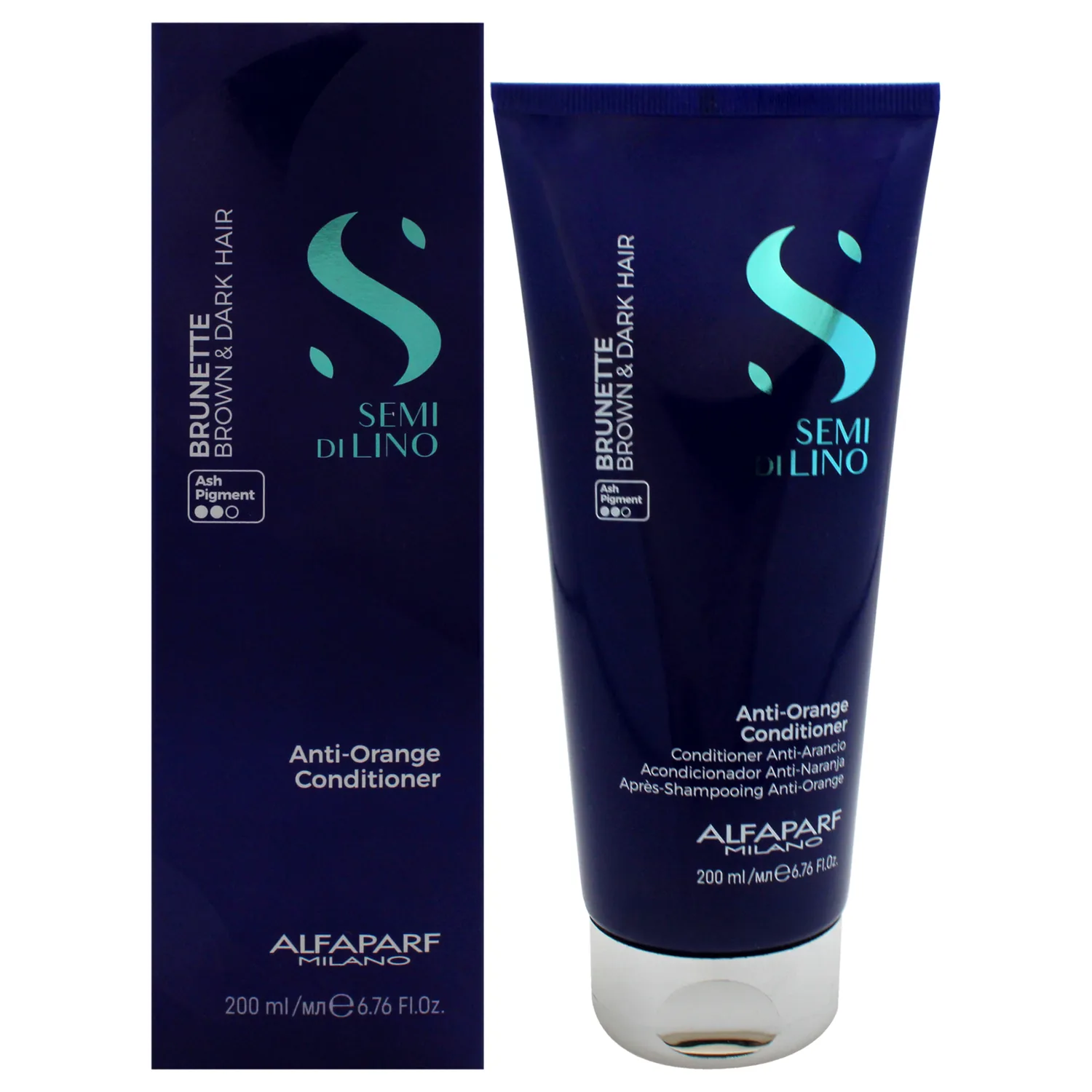 Alfaparf Milano Semi di Lino Anti Orange Blue Conditioner 200ml / 6.76 oz