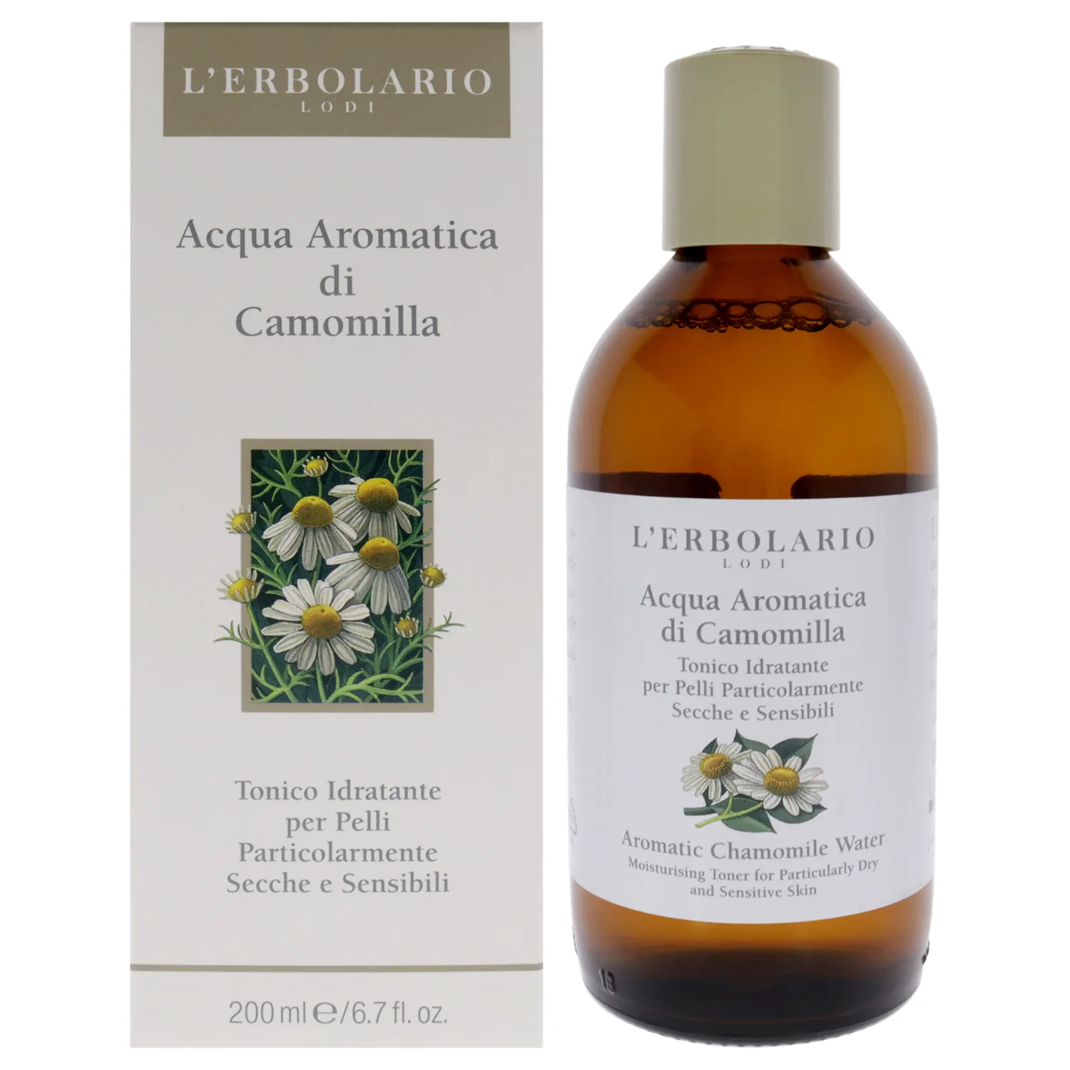 L'Erbolario Aromatic Chamomile Water Toner 198ml / 6.7 oz