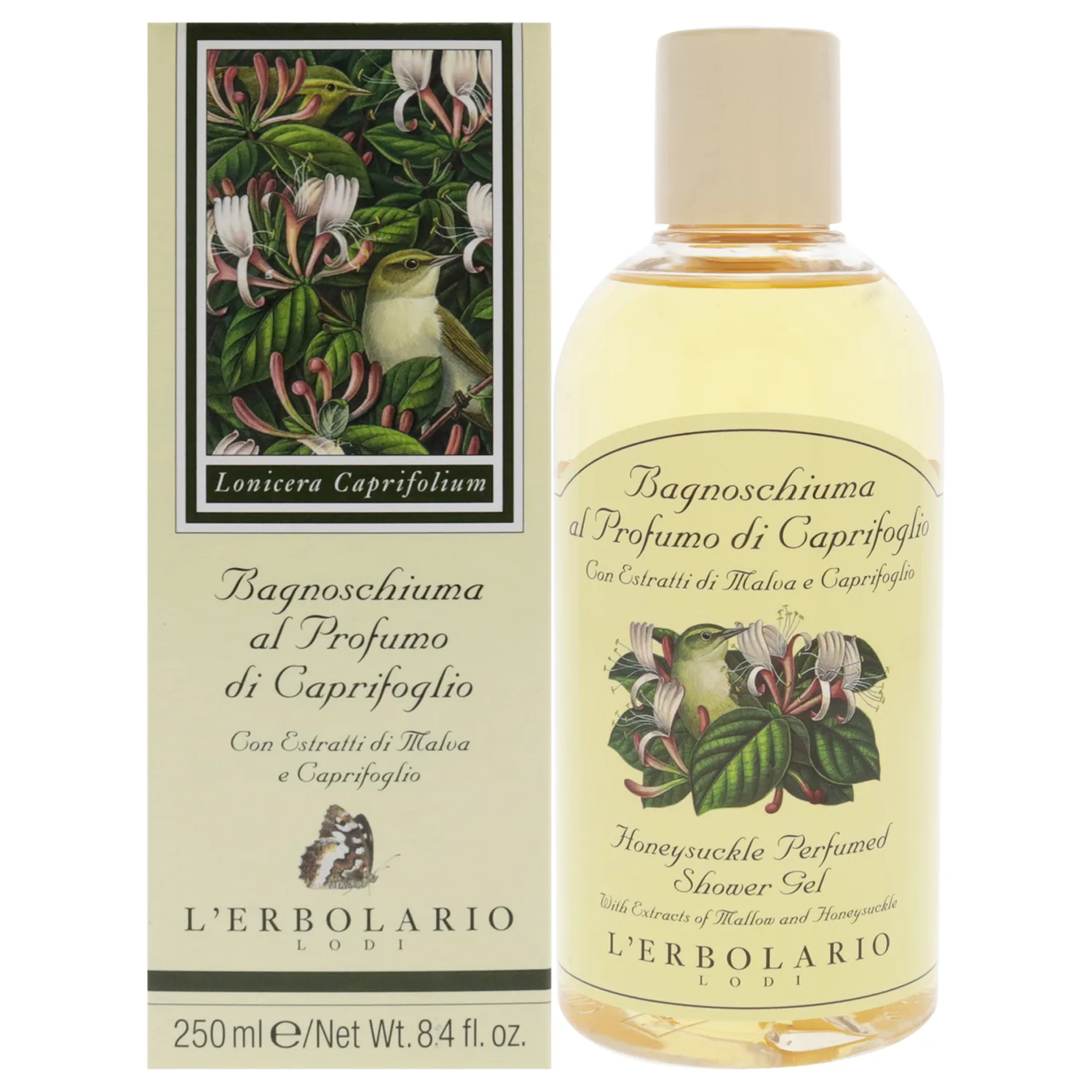 L'Erbolario Honeysuckle Shower Gel 248ml / 8.4 oz