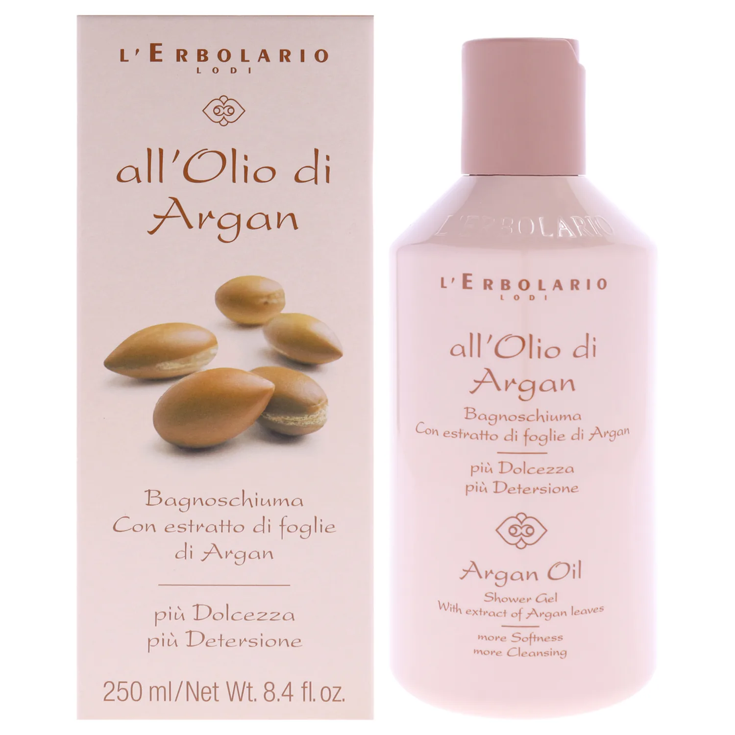 L'Erbolario Argan Oil Shower Gel 248ml / 8.4 oz