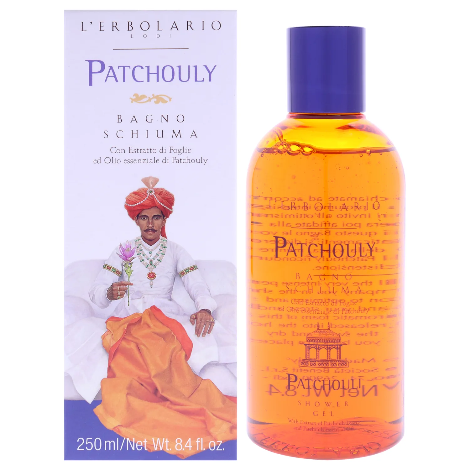 L'Erbolario Patchouli Shower Gel 248ml / 8.4 oz