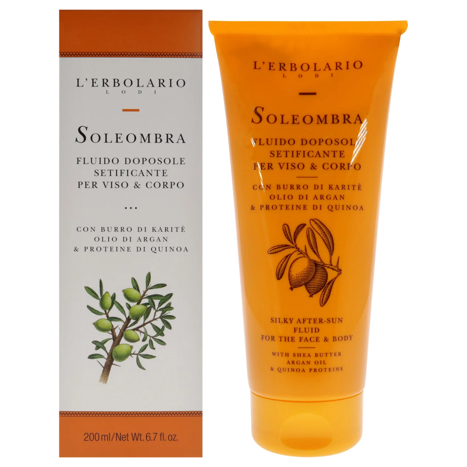 L'Erbolario Soleombra Silky After-Sun Fluid 198ml / 6.7 oz