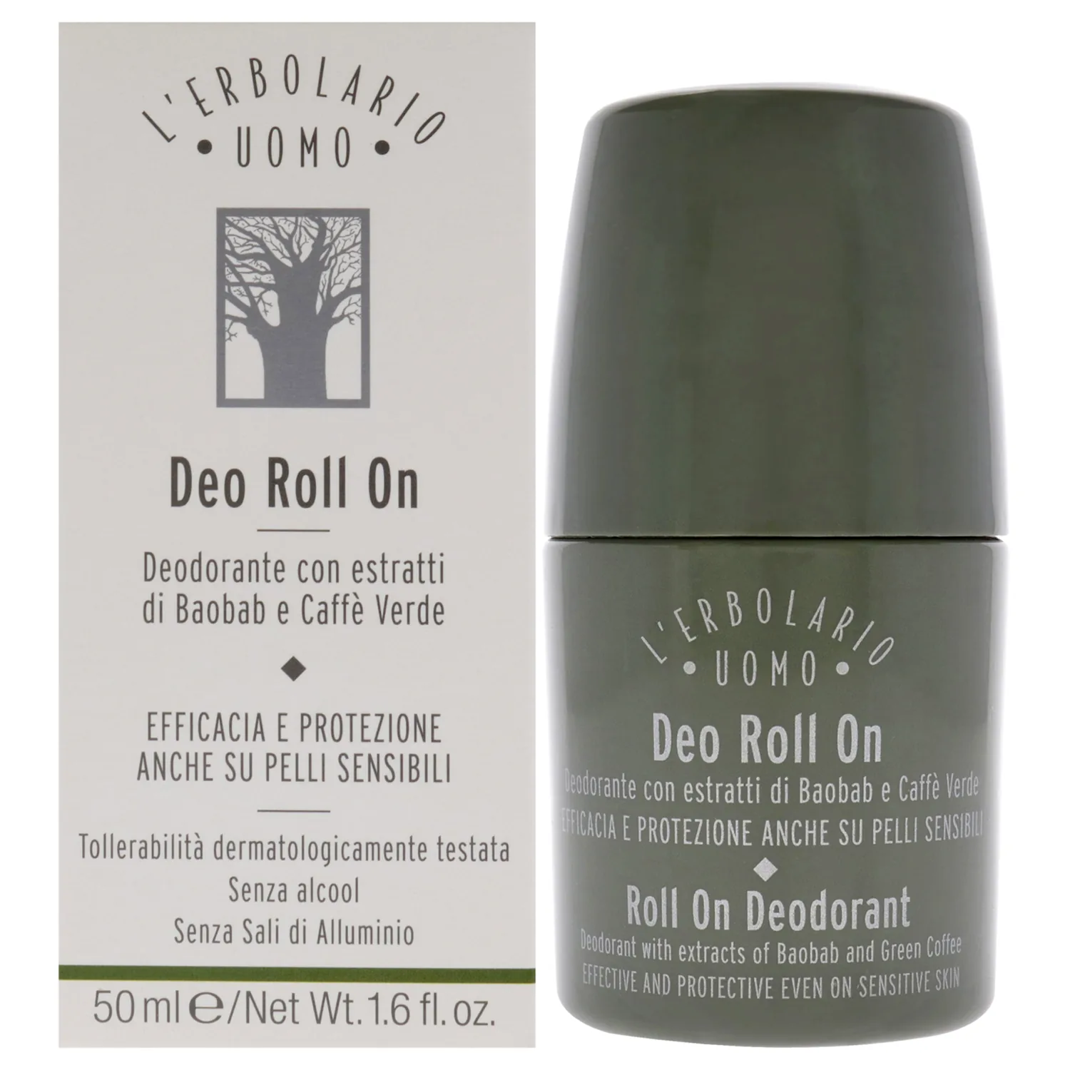 L'Erbolario Uomo Deodorant 1.6 oz