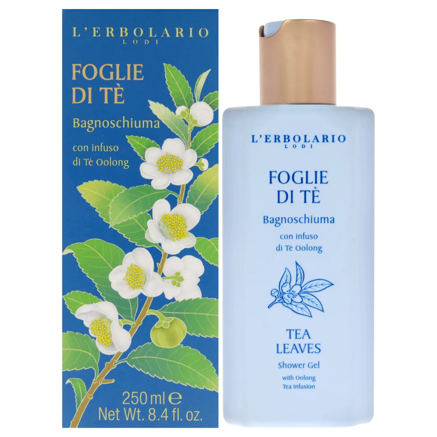 L'Erbolario Tea Leaves Body Wash 248ml / 8.4 oz