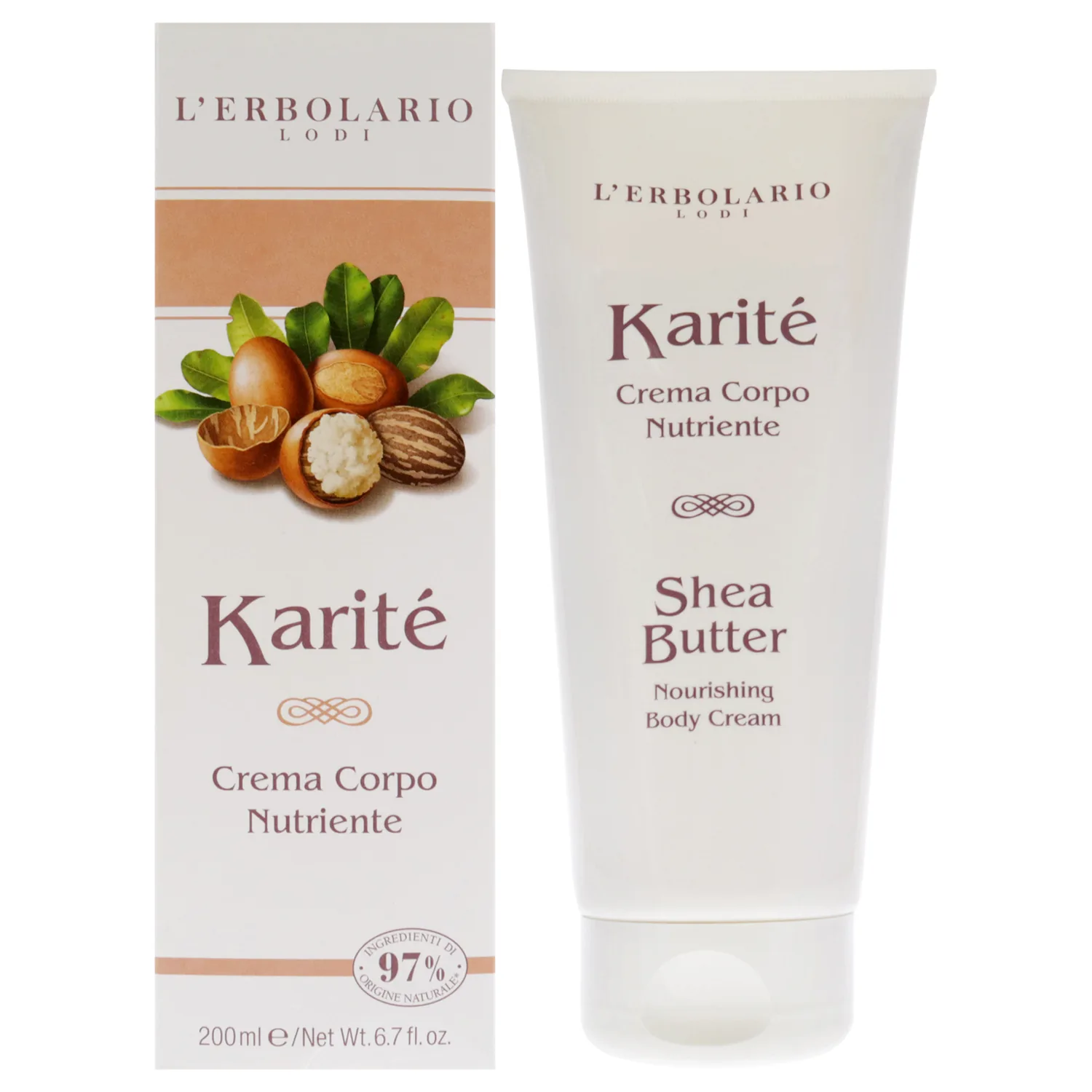 L'Erbolario Shea Butter Perfumed Nourishing Hand Cream 198ml / 6.7 oz