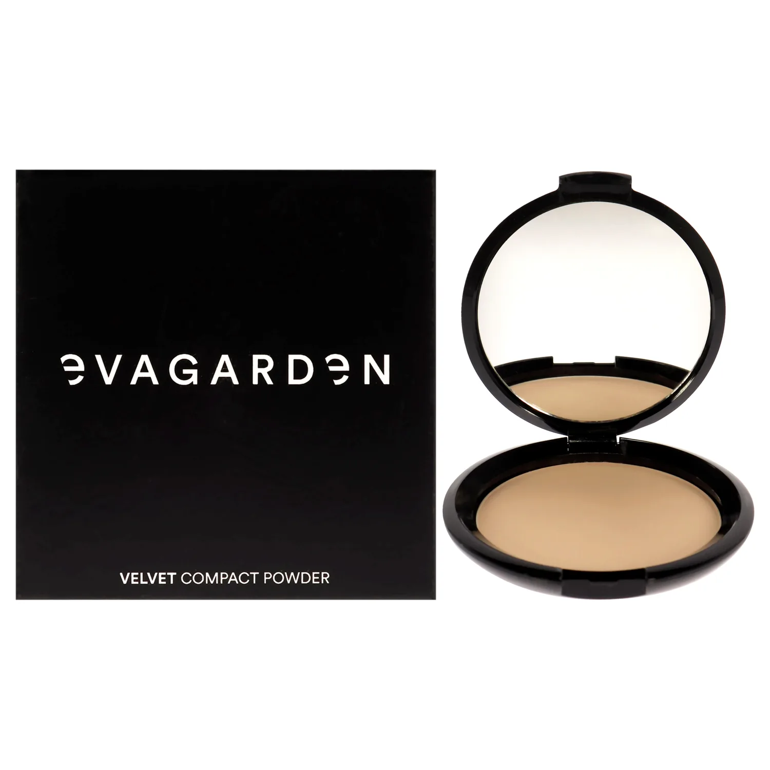 Evagarden Velvet Compact Powder - 805 Pink Champagne 0.35 oz