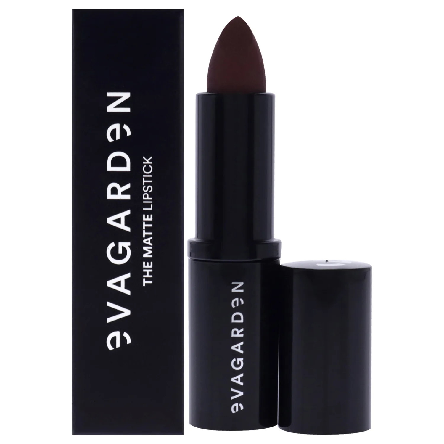 EVAGARDEN The Matte Lipstick - Velvety Texture and Vibrant Ultra-Matte Finish - Pigmented, Soft and Silky Formula and Smooth Application - Offers Bold Saturated Color - 635 Amaranth - 0.1 oz