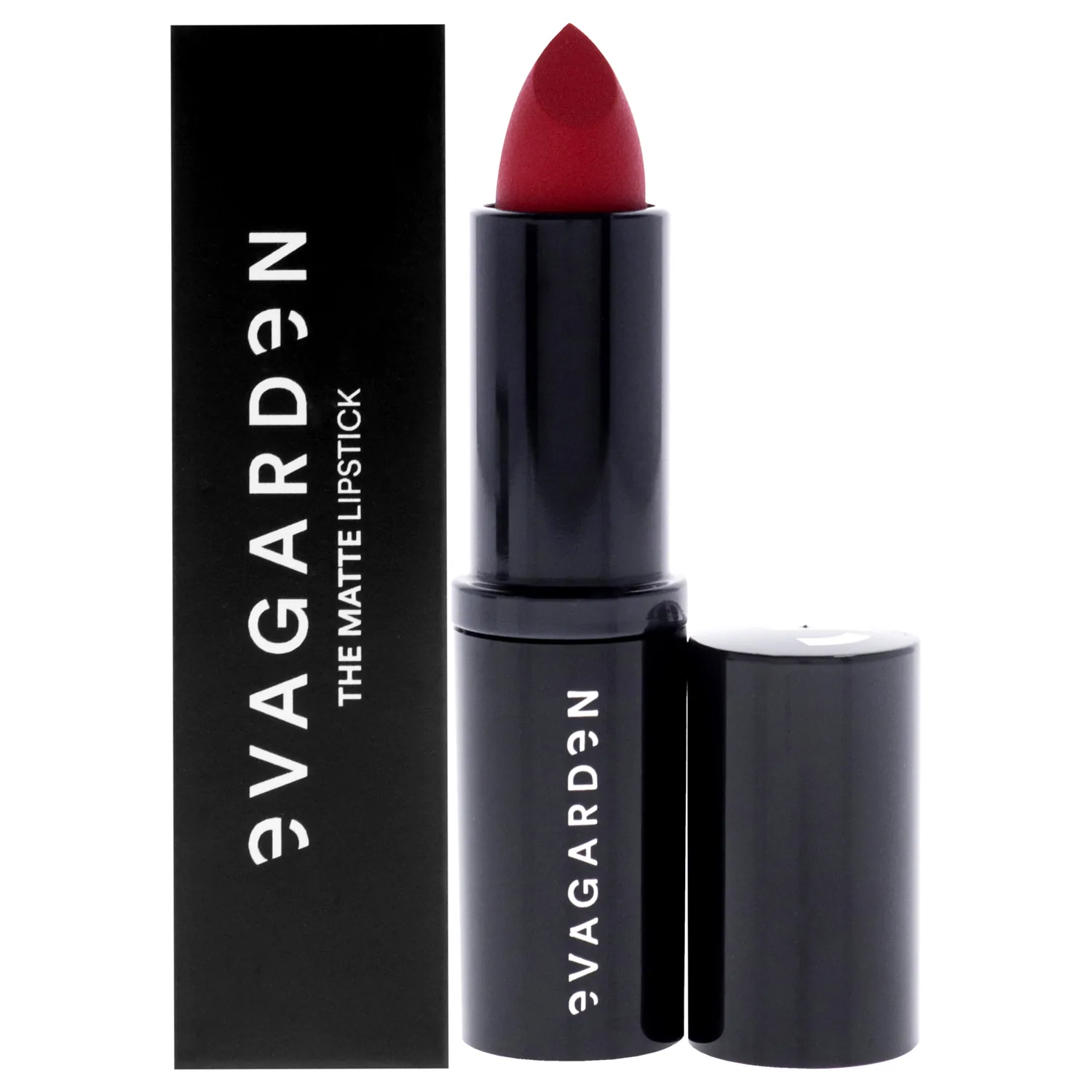 EVAGARDEN The Matte Lipstick - Velvety Texture and Vibrant Ultra-Matte Finish - Pigmented, Soft and Silky Formula and Smooth Application - Offers Bold Saturated Color - 639 Retro Red - 0.1 oz