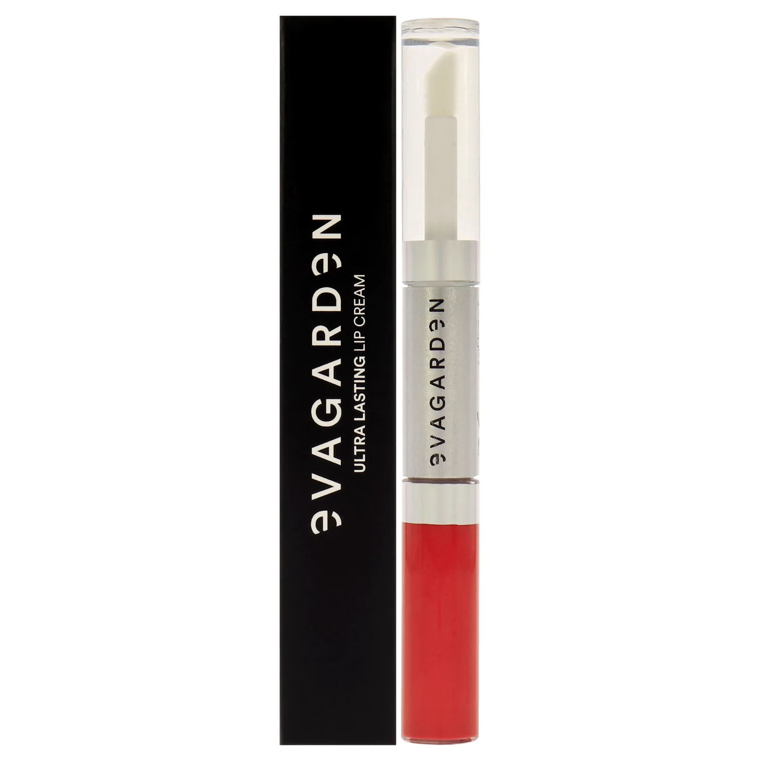EVAGARDEN Ultra Lasting Lipstick - With Moisturizing Gloss - Long Wear, Perfect Adherence and Color Diffusion - Fast Drying and No-Transfer Effect - Non-Sticky Finish - 727 Red Fame - 0.13 oz