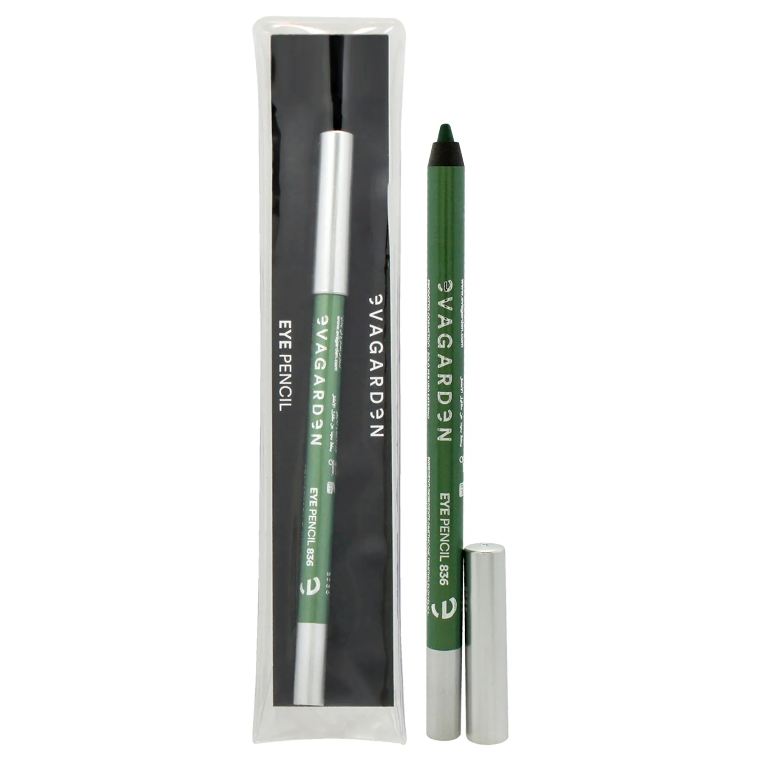 Evagarden Superlast - 836 Pearl Foliage Eye Pencil 0.04 oz