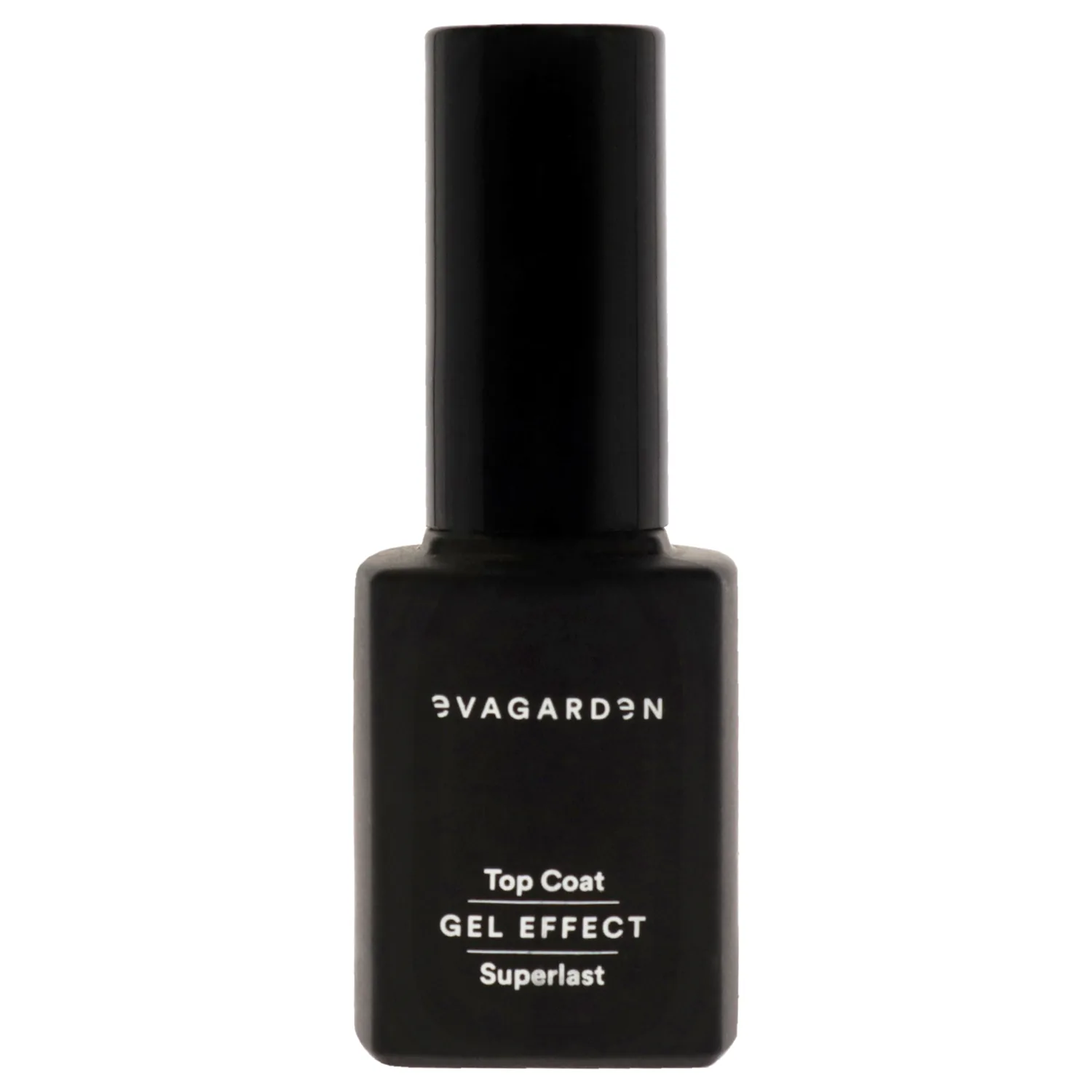EVAGARDEN Top Coat Gel Effect Superlast Nail Polish - No UV Lamp Needed - Seals Enamel to be Resistant and Shiny - Easy Application for Perfect Mani-Pedi - No Toluene and DBP - 825-0.34 oz