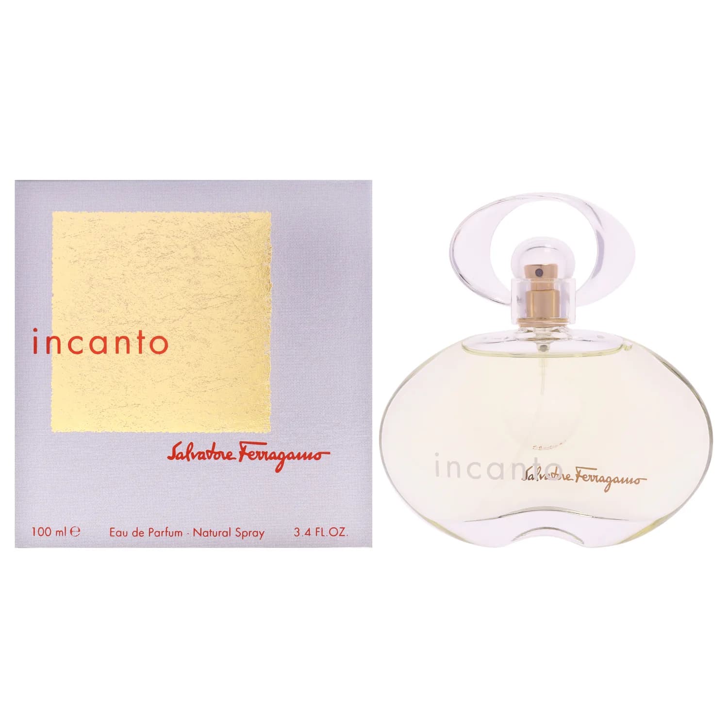 FERRAGAMO Incanto Eau de Parfum, Perfume Spray for Women, 3.4 Fl. Oz.