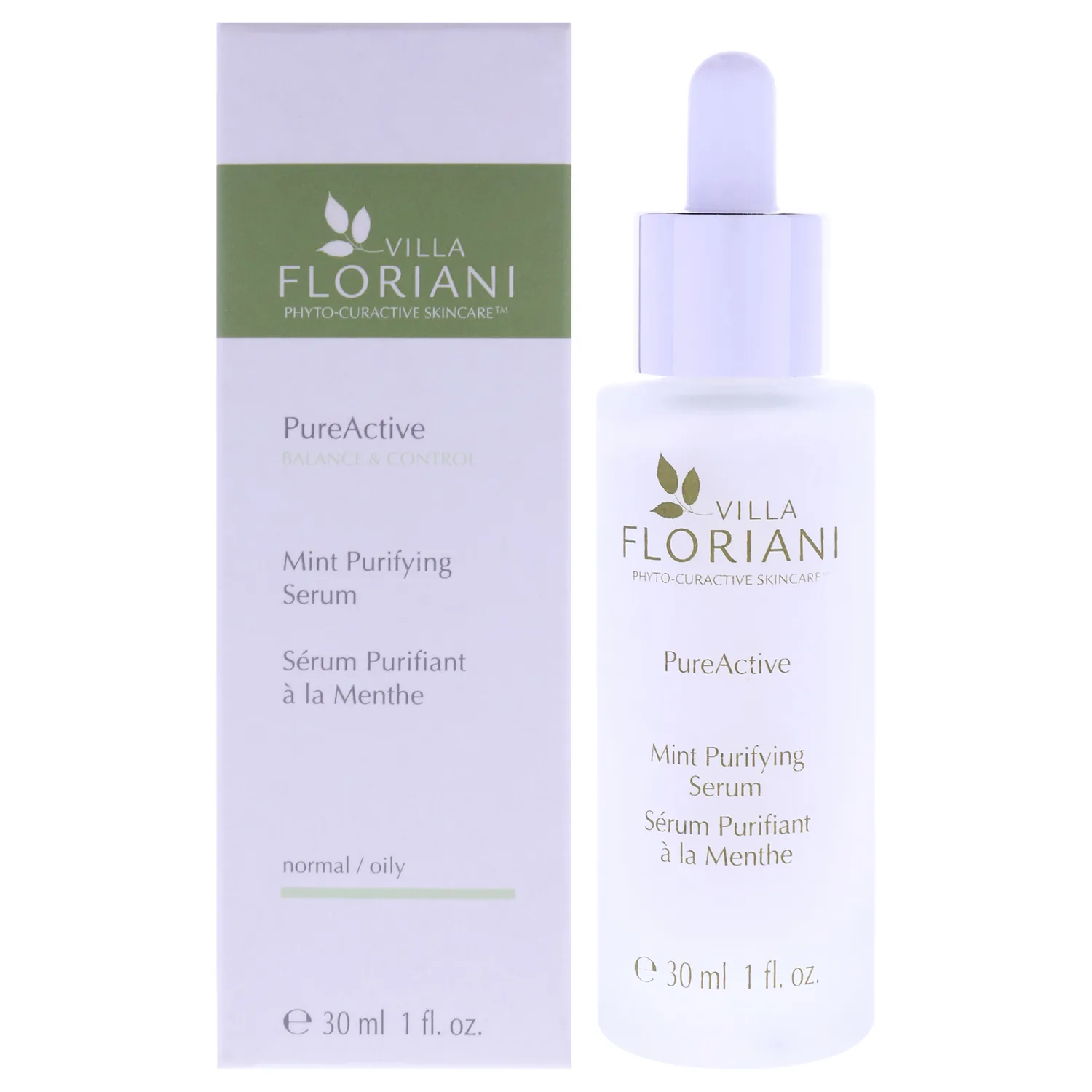Villa Floriani PureActive Purifying - Mint Serum 30ml / 1 oz