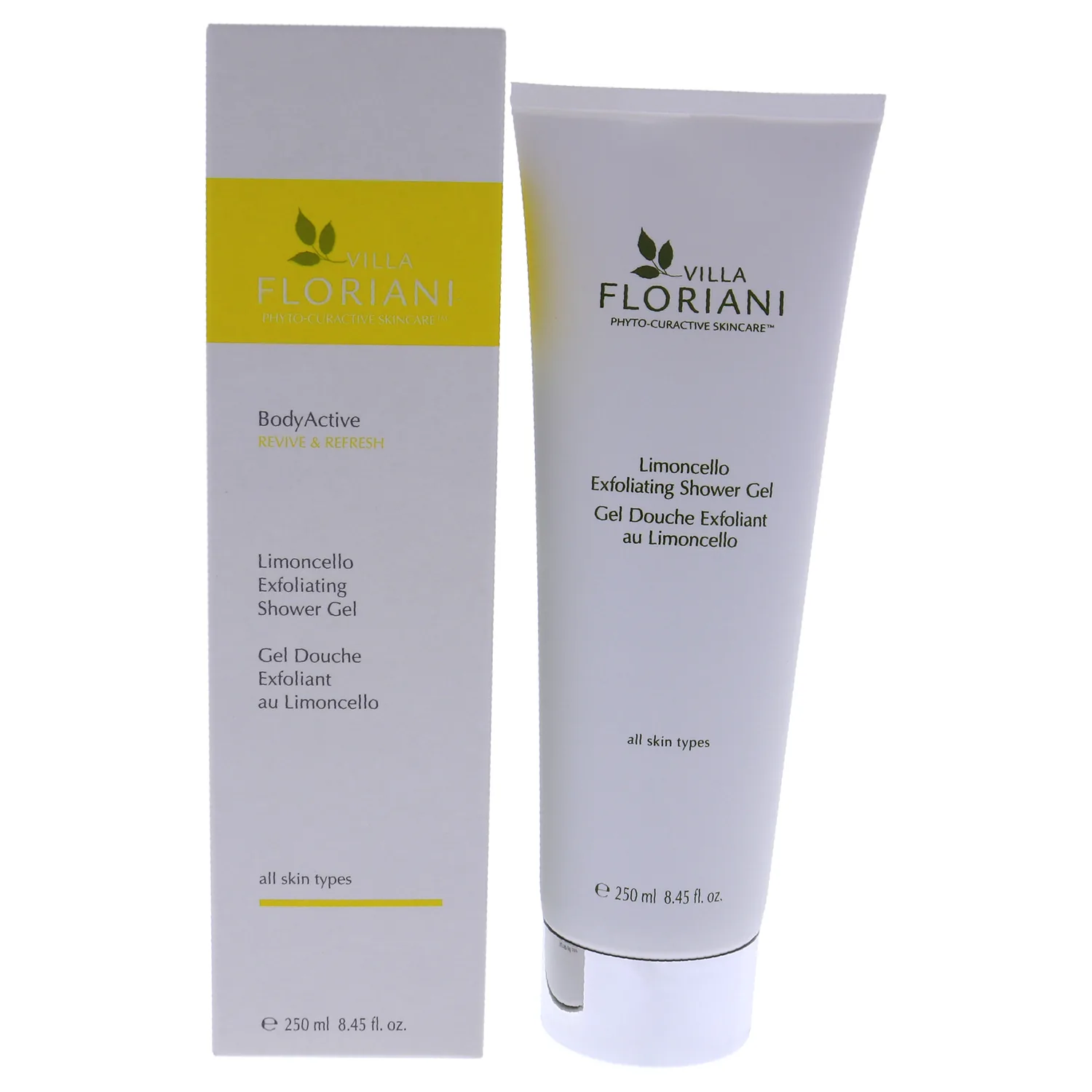Villa Floriani BodyActive Exfoliating Shower Gel - Limoncello 250ml / 8.45 oz