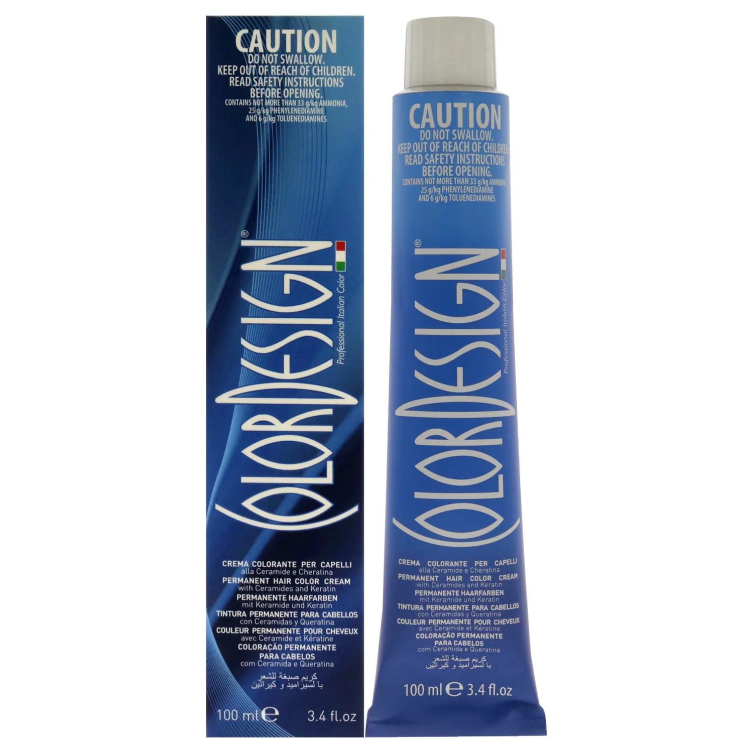 ColorDesign Permanent Hair Color - 2 Darkest Brown 3.4 oz