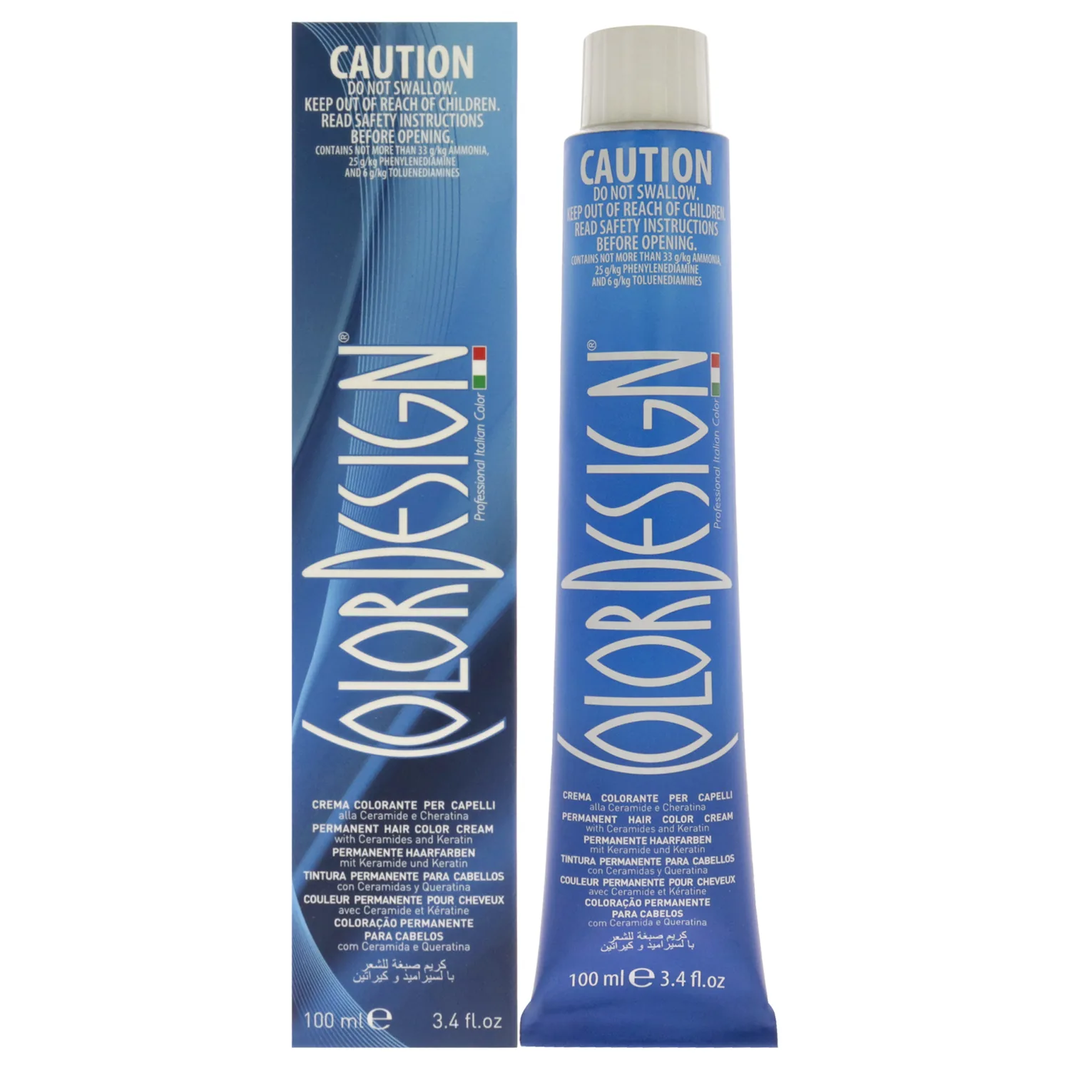 ColorDesign Permanent Hair Color - 9.0 Extra Intensive Very Light Blonde Hair Color Unisex 3.4 oz