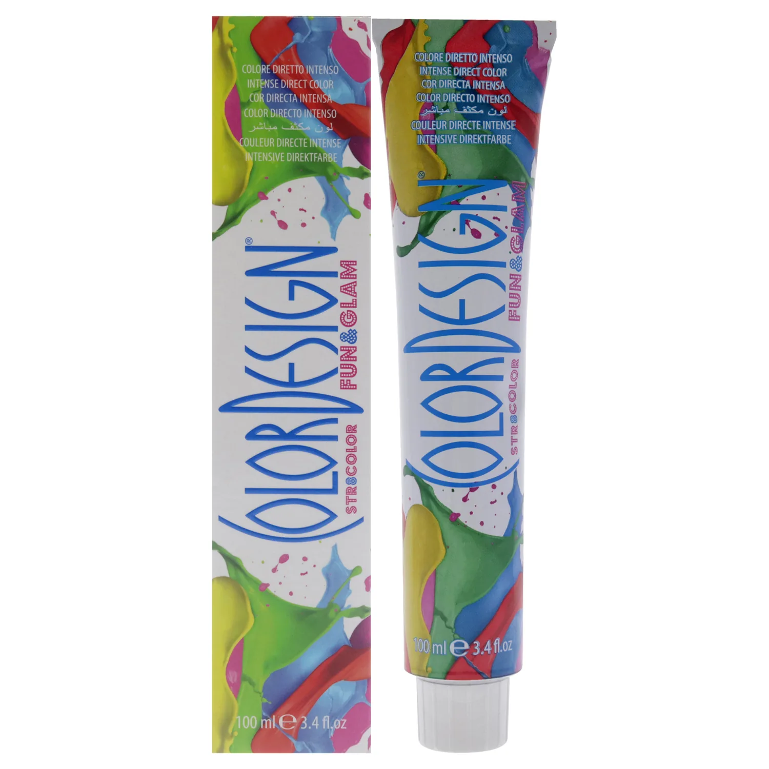 ColorDesign Fun and Glam - Caribbean Turquoise Hair Color 3.4 oz