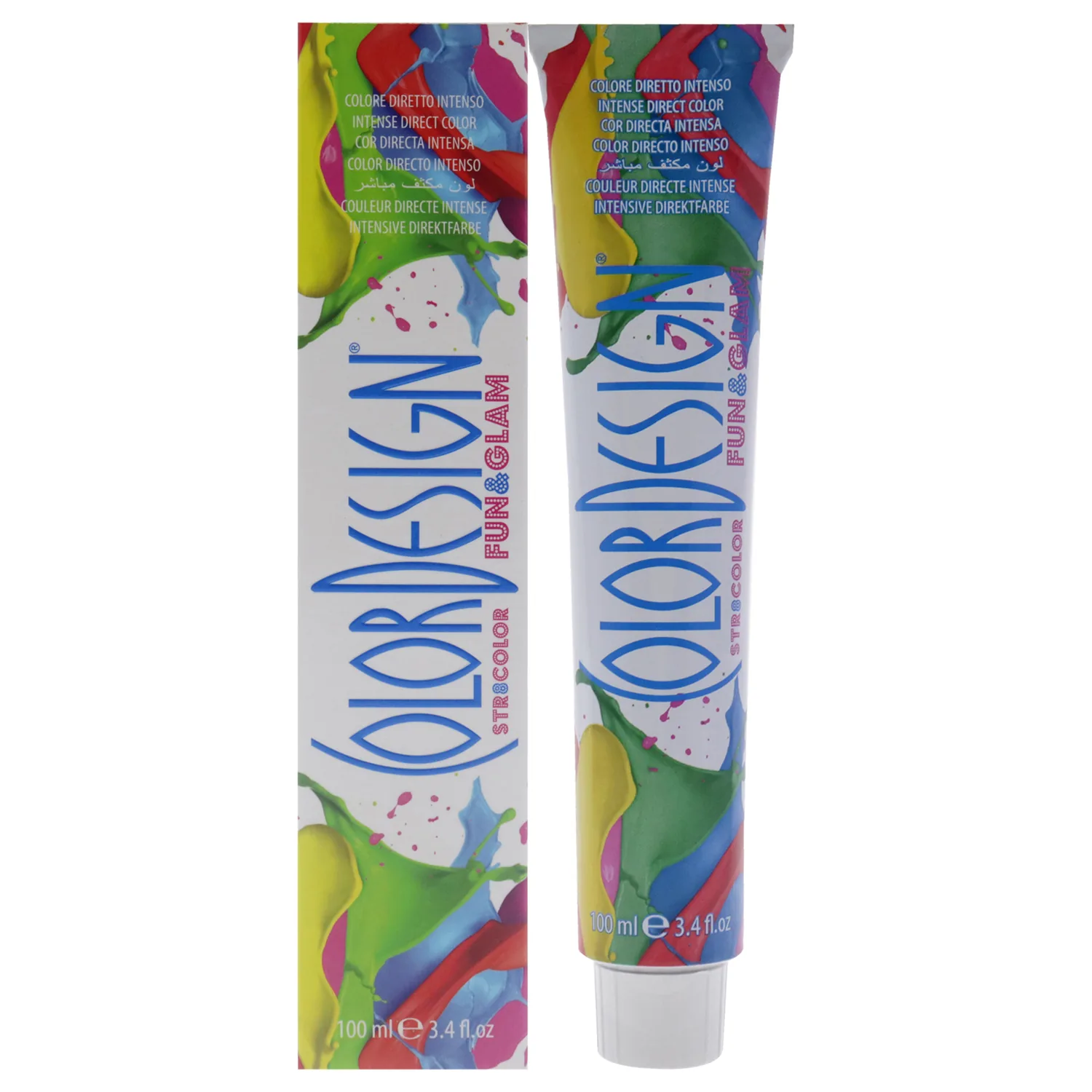 ColorDesign Fun and Glam Demi-Permanent Hair Color - Clear Gloss 3.4 oz