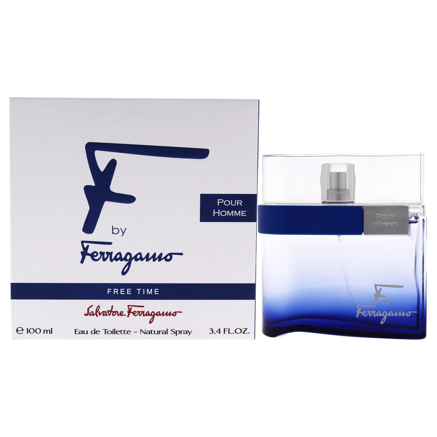 Salvatore Ferragamo F Free Time Eau de Toilette 100ml / 3.4 oz for Men