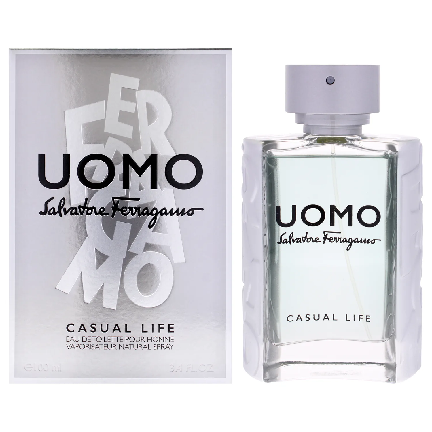 Salvatore Ferragamo Uomo Casual Life Eau de Toilette 100ml / 3.4 oz for Men