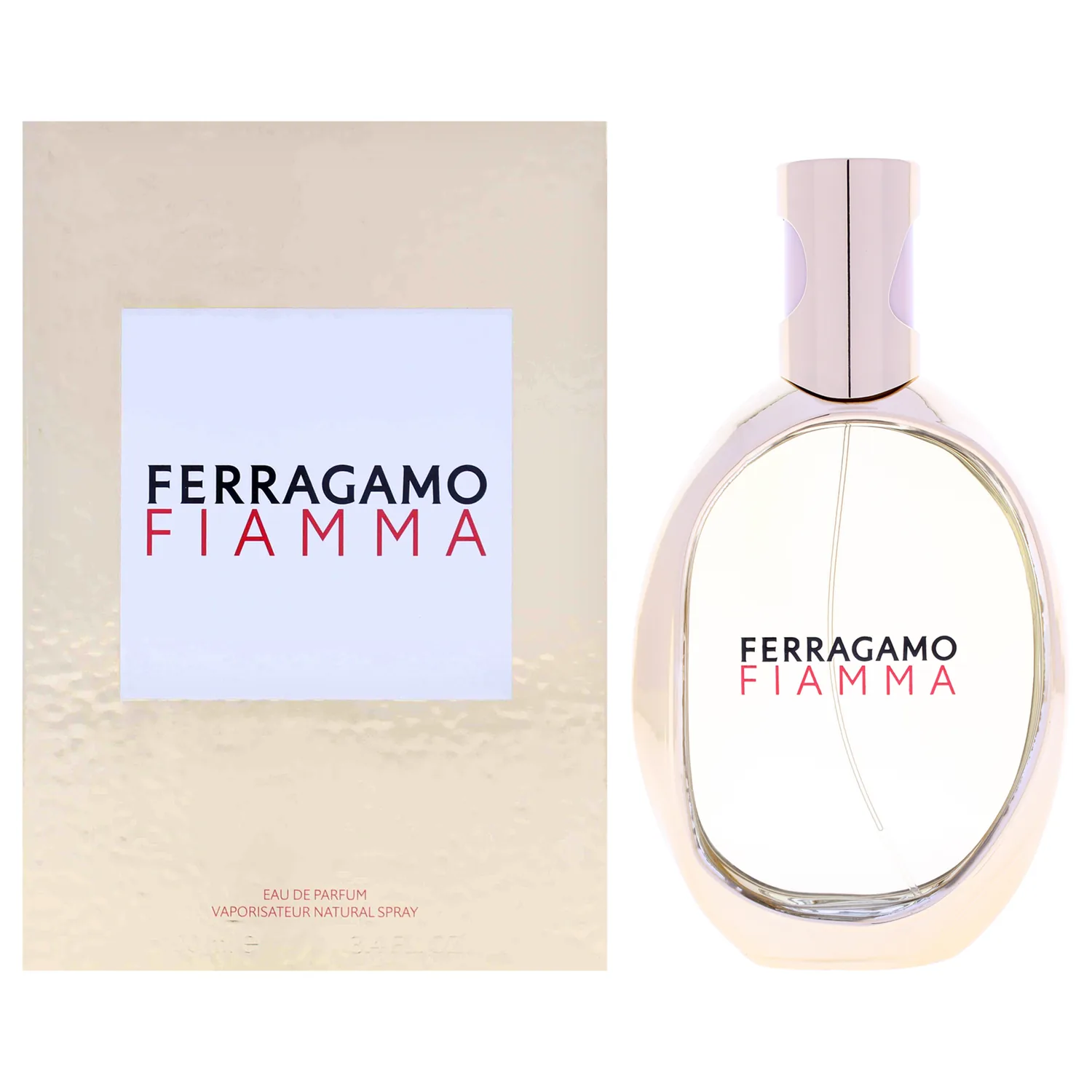 FERRAGAMO Fiamma Eau de Parfum, Perfume Spray for Women, 3.4 Fl. Oz.
