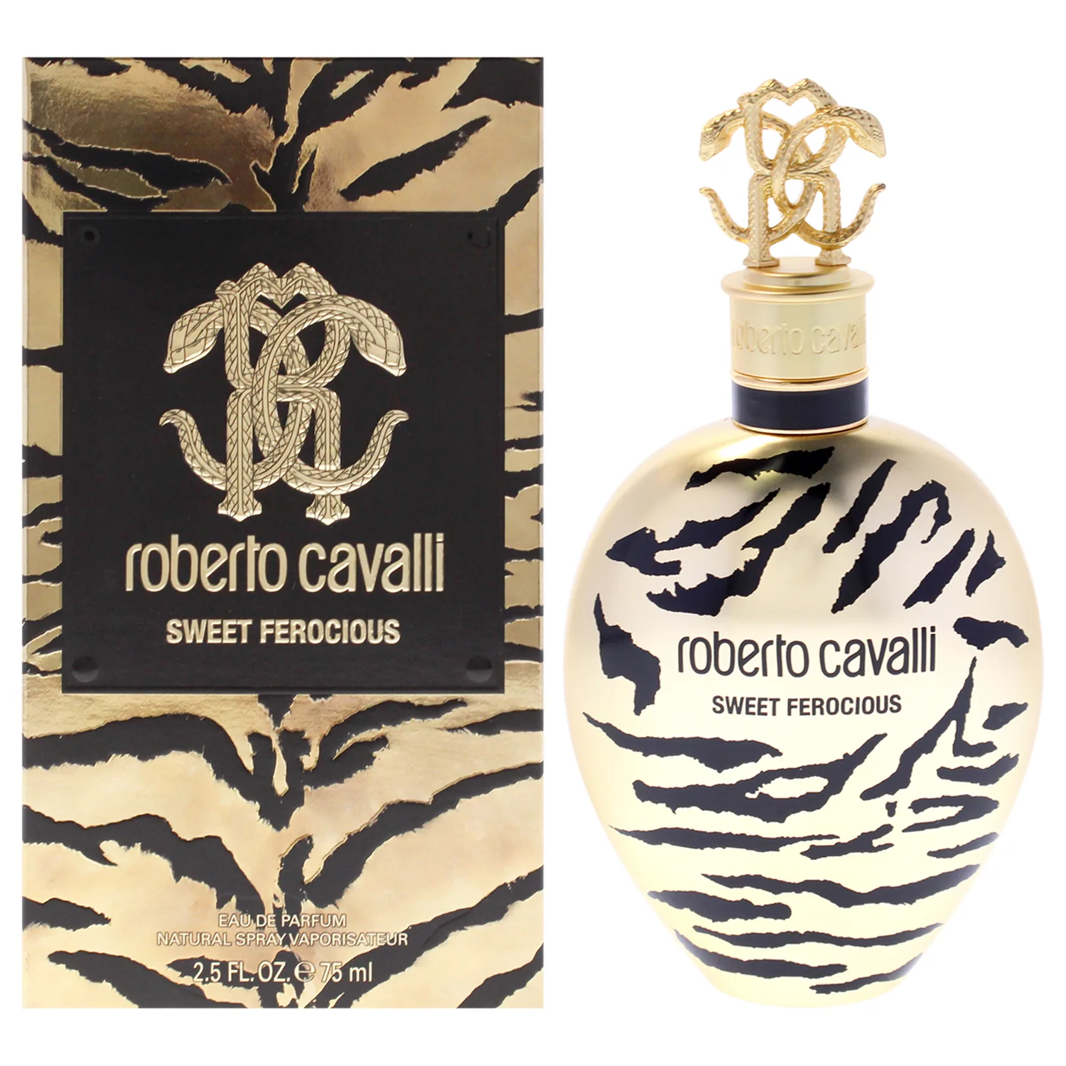 Roberto Cavalli Sweet Ferocious Eau de Parfum Perfume Spray For Women, 2.5 Fl. Oz.