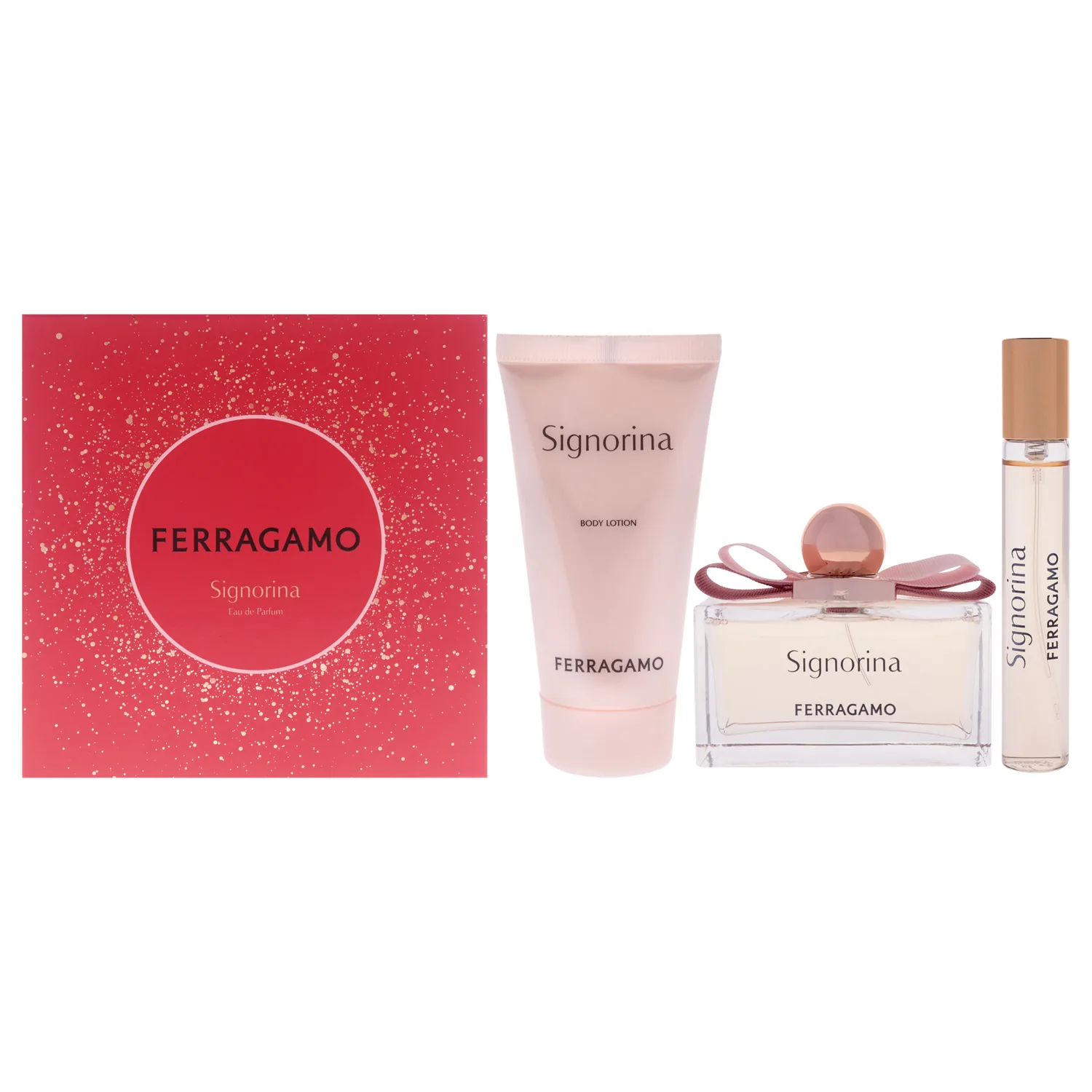 Salvatore Ferragamo Signorina Gift Set 100ml / 3.4 oz / 3 pc for Women
