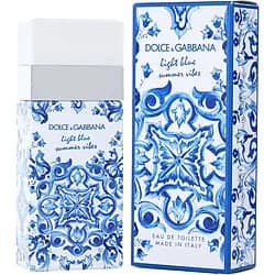 Dolce&Gabbana Light Blue Summer Vibes, Eau De Toilette Spray, For Women - 50 ml / 1.6 fl.oz