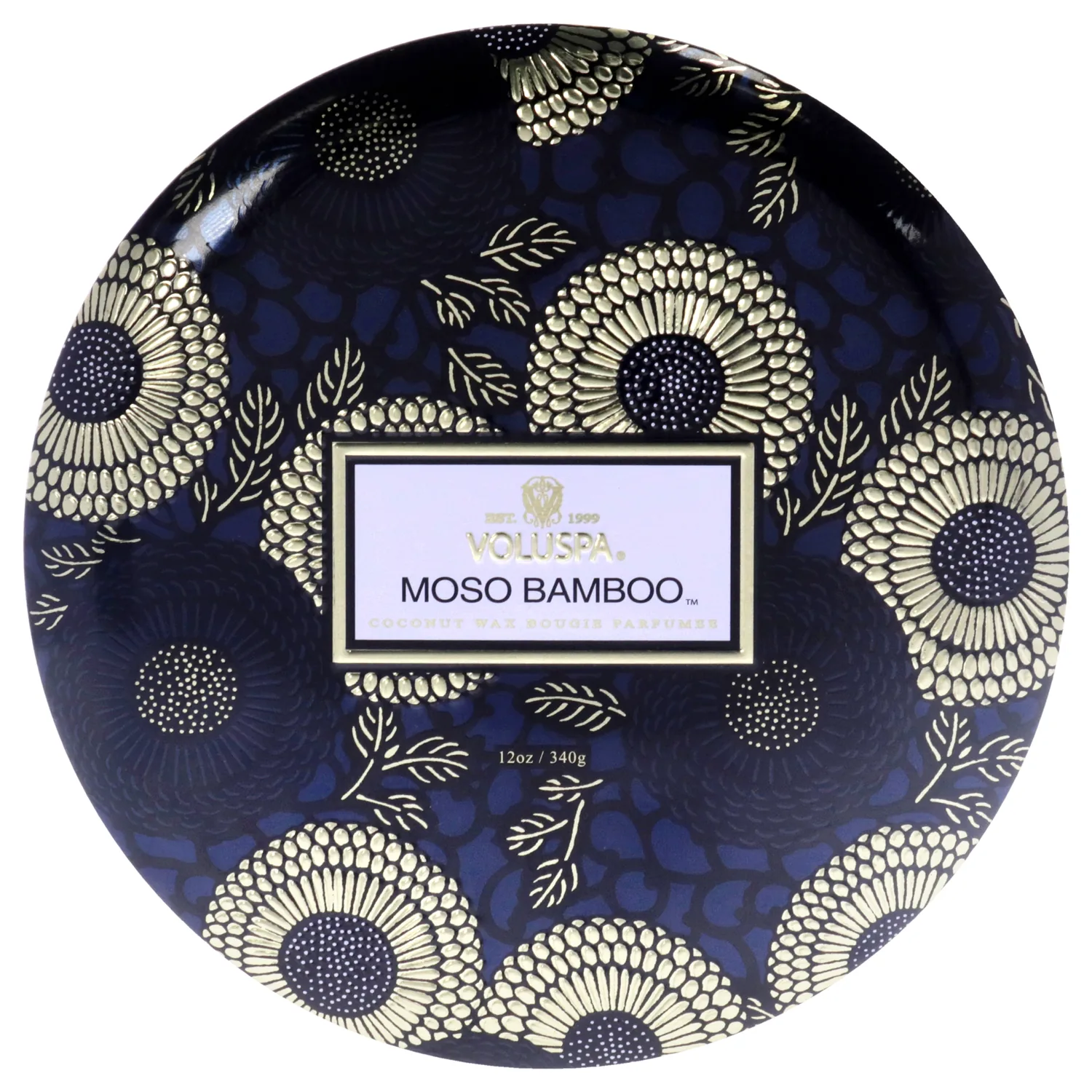Voluspa Moso Bamboo Tin Candle 12 oz