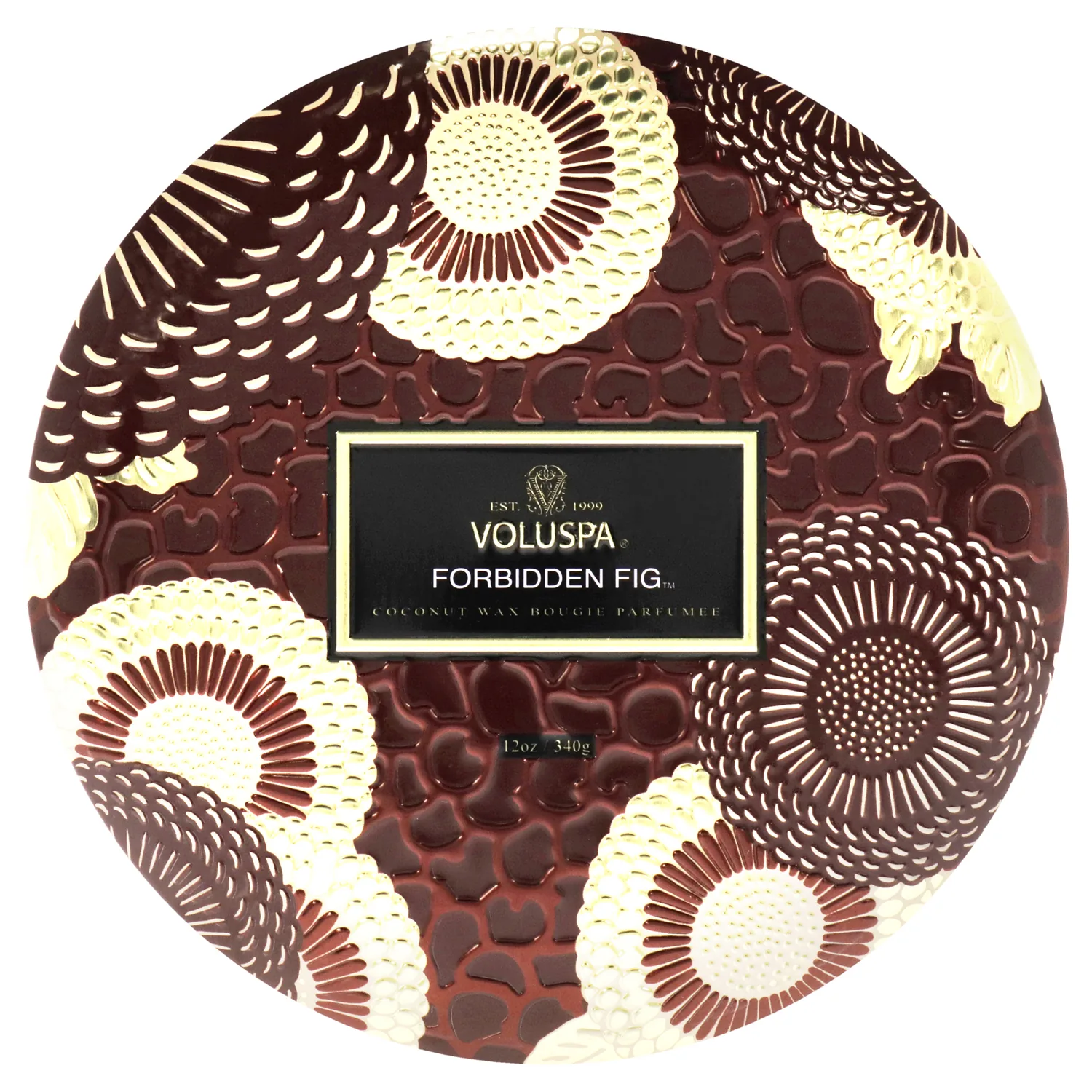 Voluspa Japonica Collection Forbidden Fig Tin Candle 12 oz