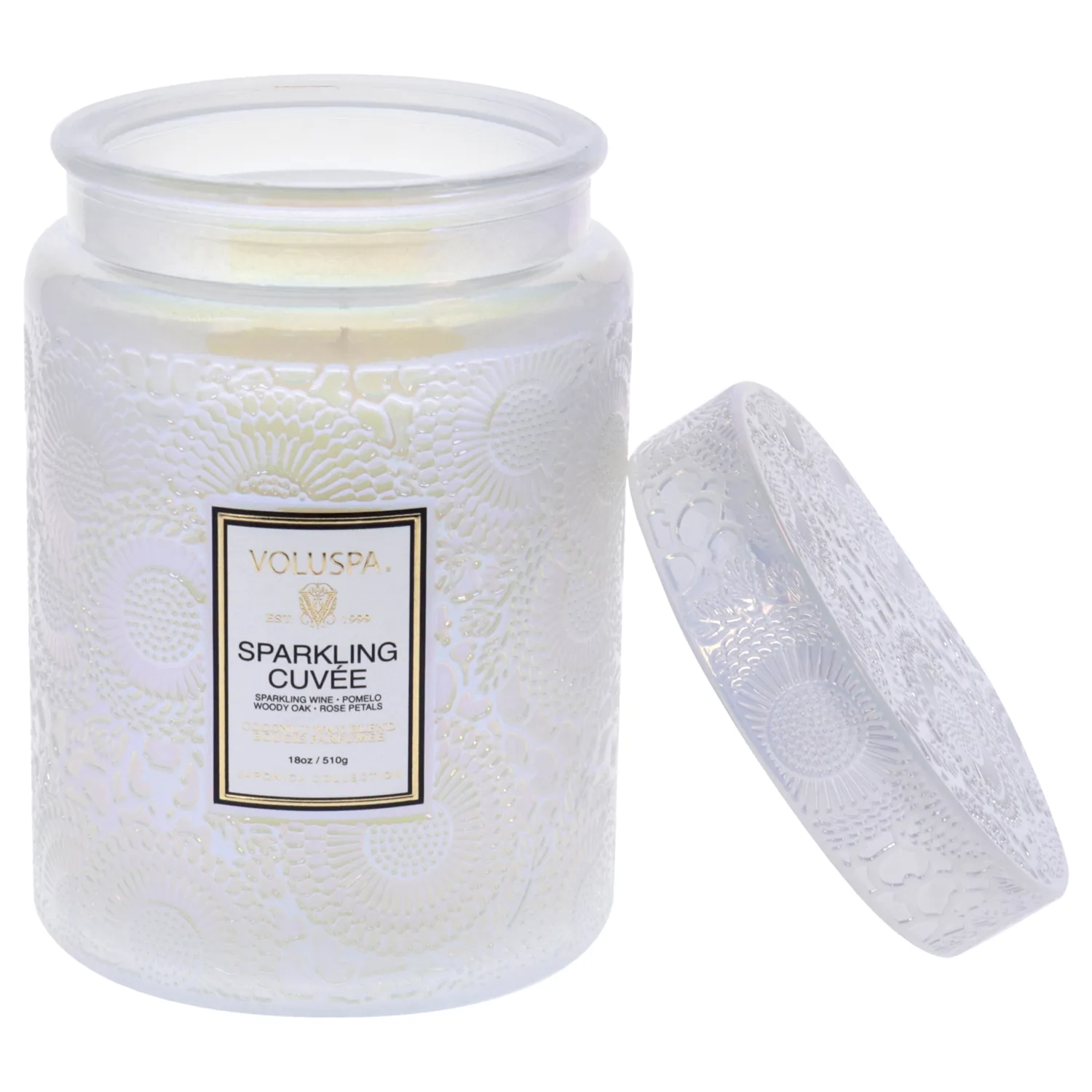 Voluspa Sparkling Cuvee Jar Candle 18 oz
