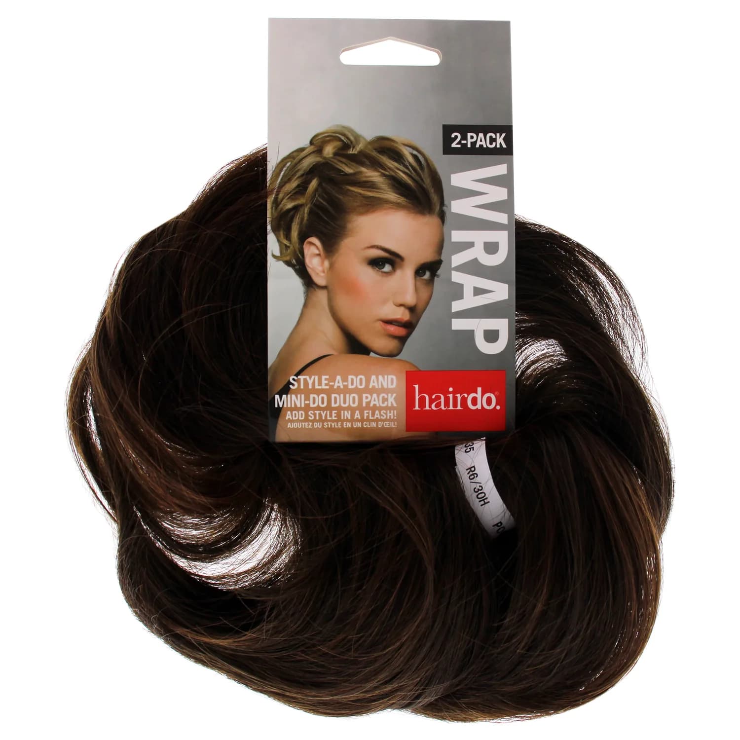 Hairdo Style-A-Do and Mini-Do Duo Pack - R6 30H Chocolate Copper Hair Wrap for Women