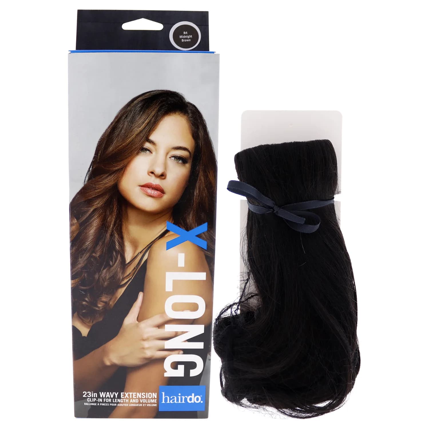 Hairdo Wavy Extension, R4 Midnight Brown