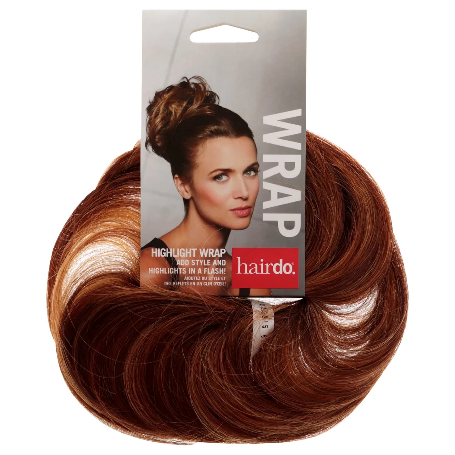 HairDo Highlight Wrap Color R28S GLAZED FIRE Extensions Tousled Hair Tru2Life Heat Friendly Synthetic Hairpiece Multiple Lengths