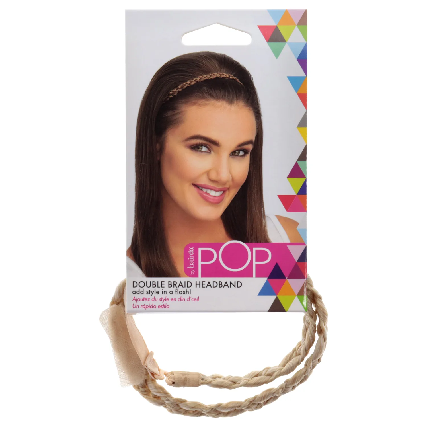 Hairdo Pop Double Braid Headband - R22 Swedish Blonde for Women