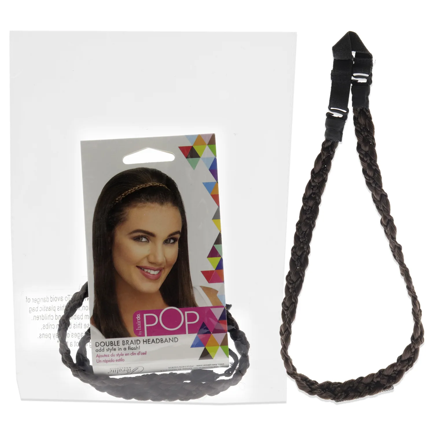 Hairdo Pop Fishtail Braid Headband - R1416t Buttered Toast for Women