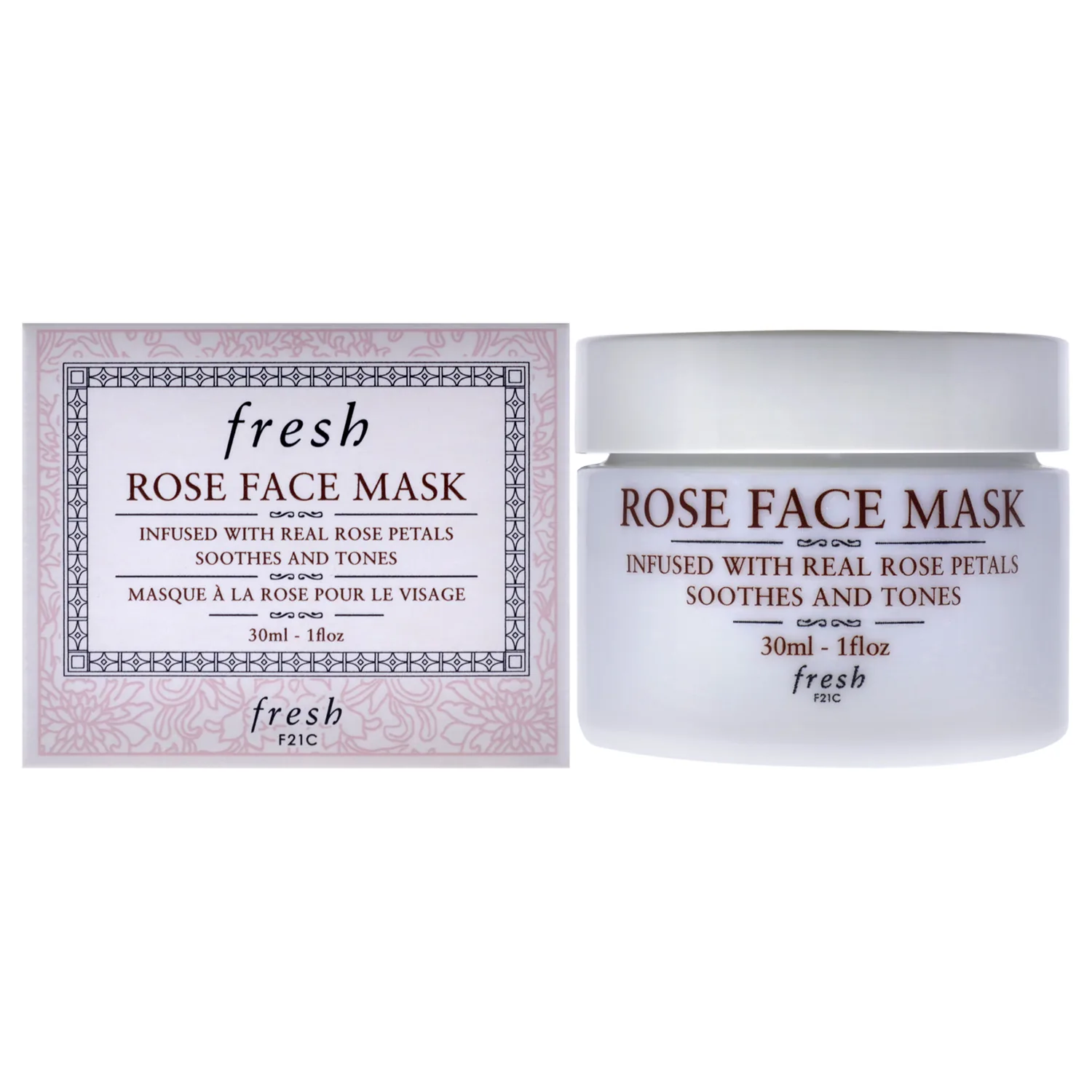 fresh Mini Rose Face Mask 1 oz/ 30 mL
