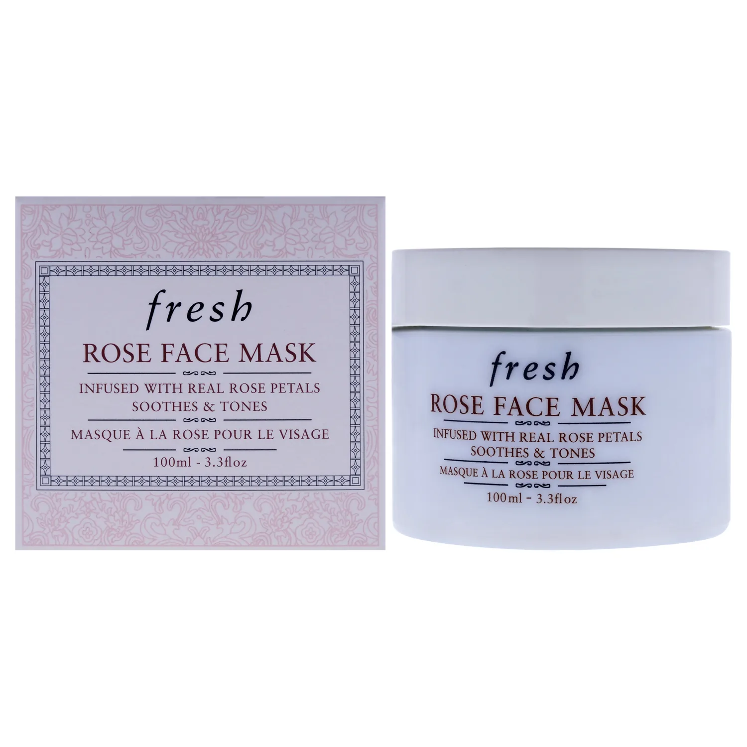Fresh Rose Face Mask 98ml / 3.3 oz